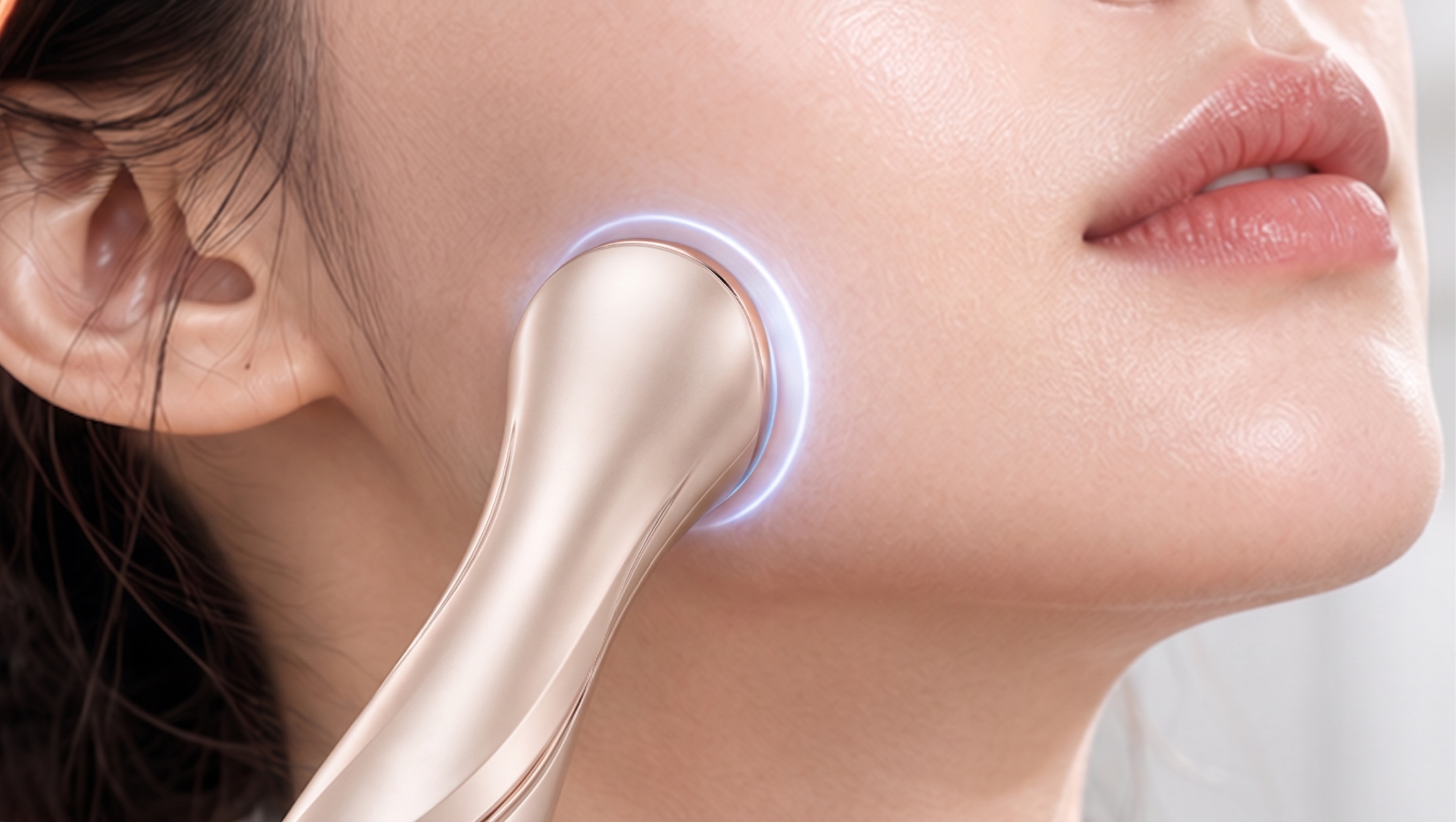 industrial design，product design，cosmetic instrument，Radio frequency beauty instrument，Skin care instrument，CMF Design，