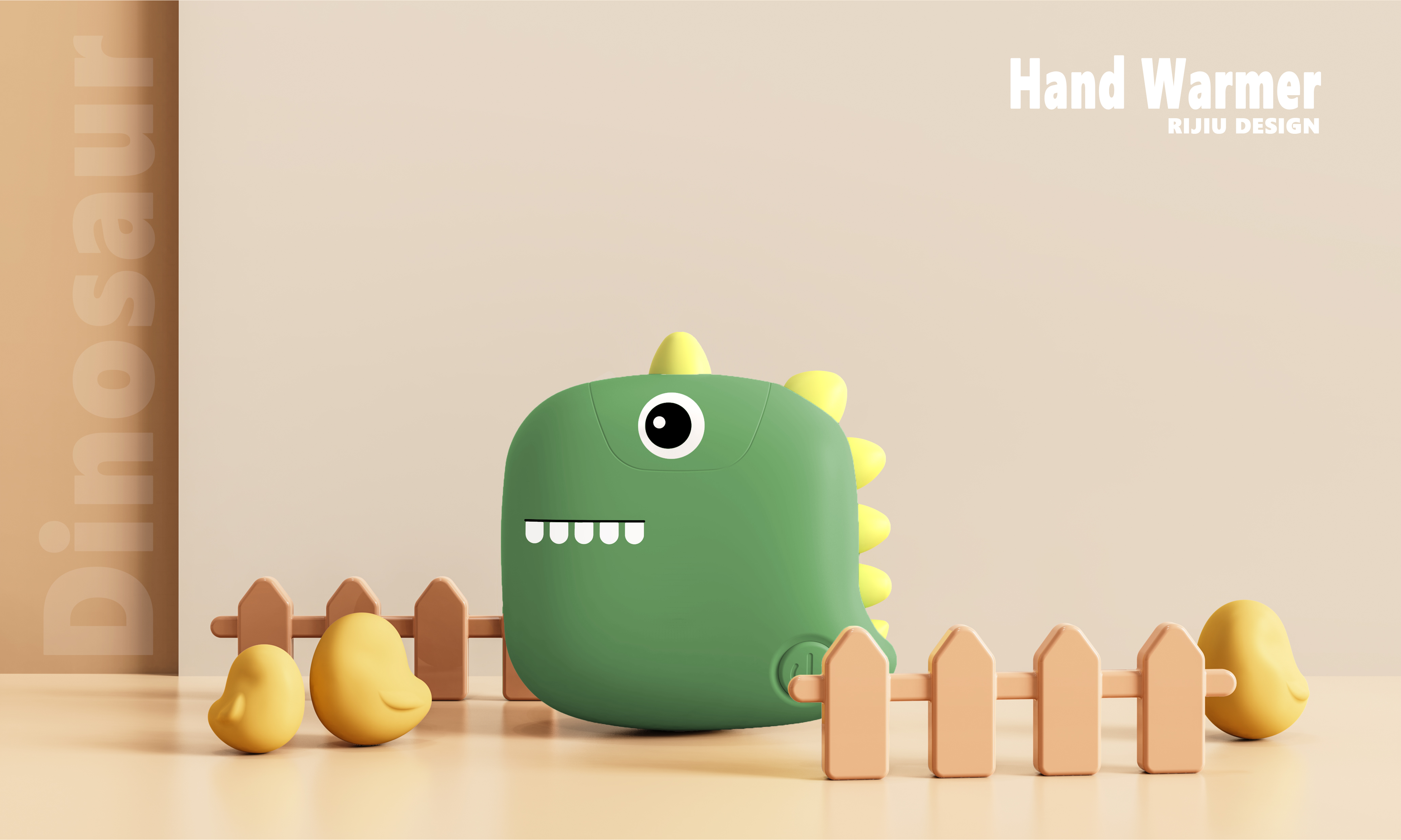 Hand warmer，Cartoon products，Appearance design，