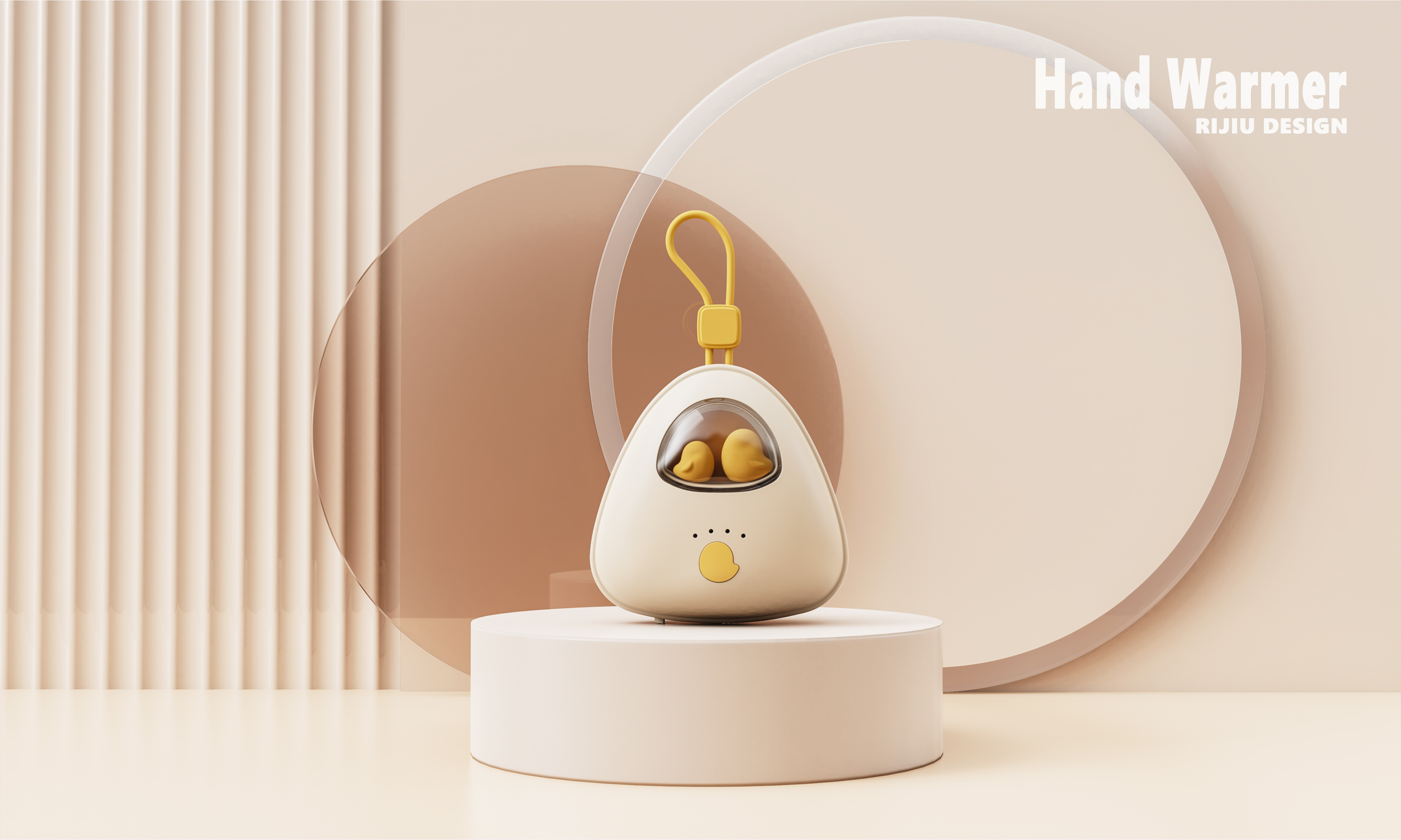 Hand warmer，Cartoon products，Appearance design，