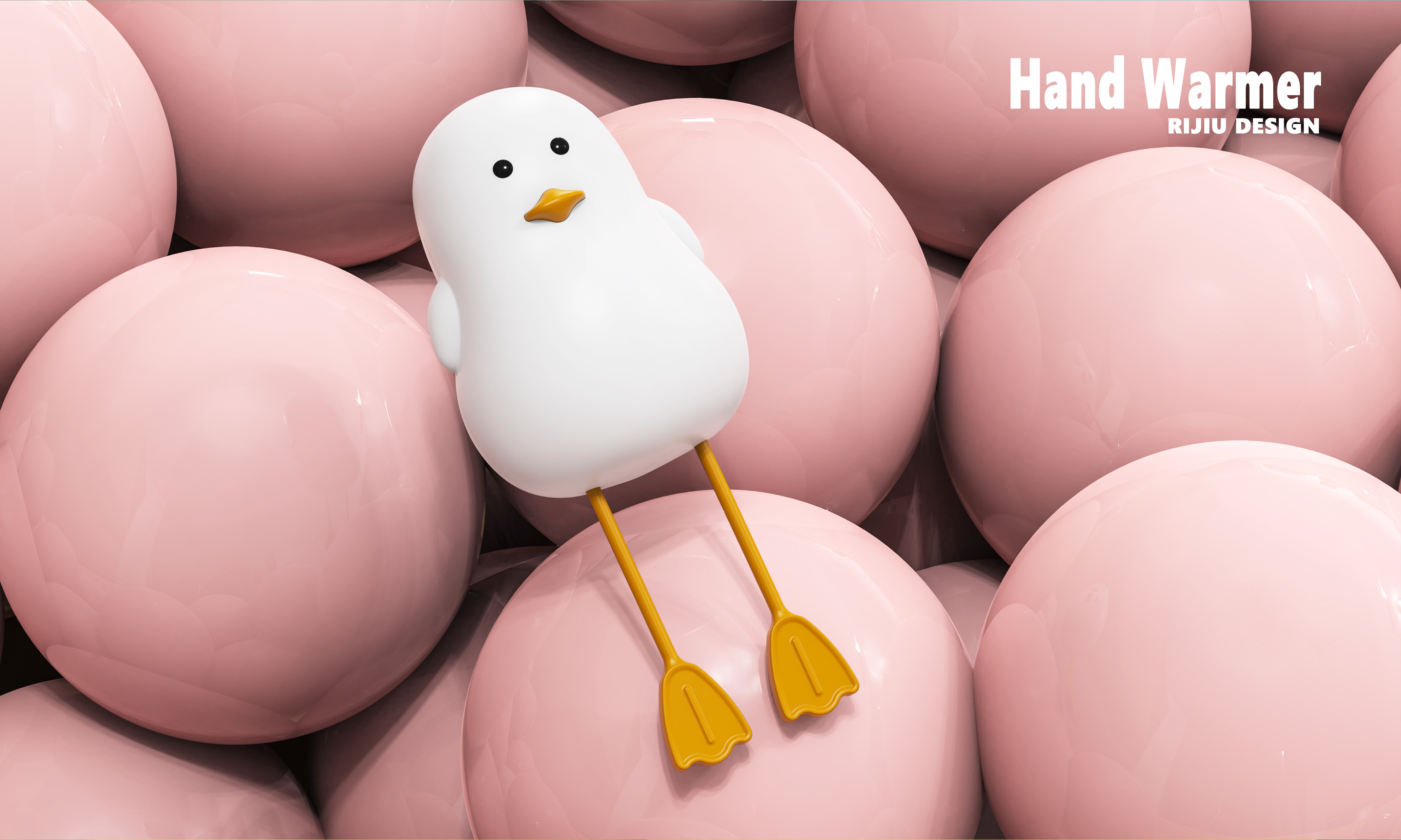 Hand warmer，Cartoon products，Appearance design，