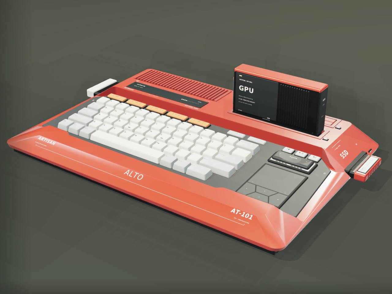 Digital，electronic product，conceptual design，ARTISAN ALTO AT‑101，