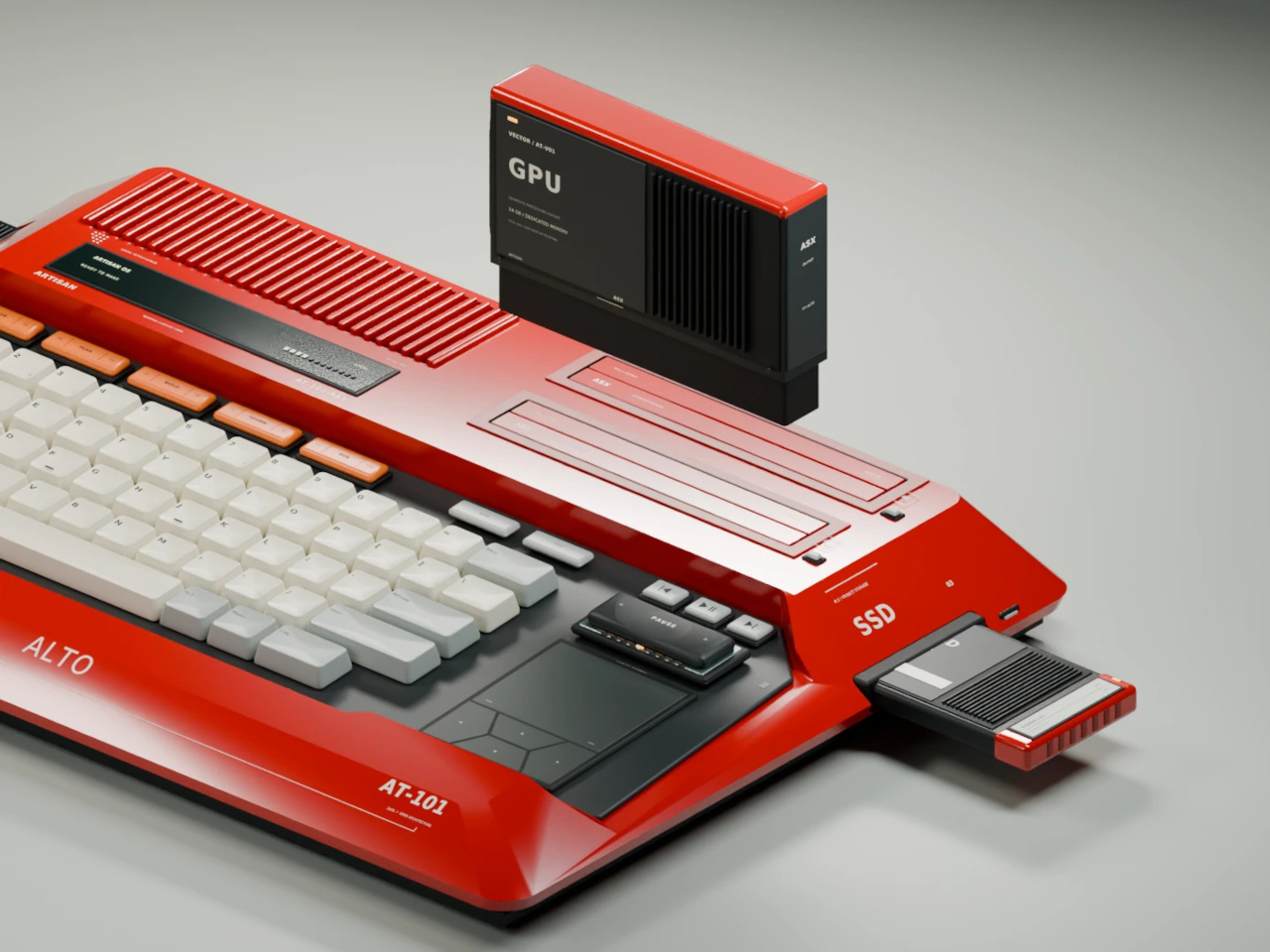 Digital，electronic product，conceptual design，ARTISAN ALTO AT‑101，