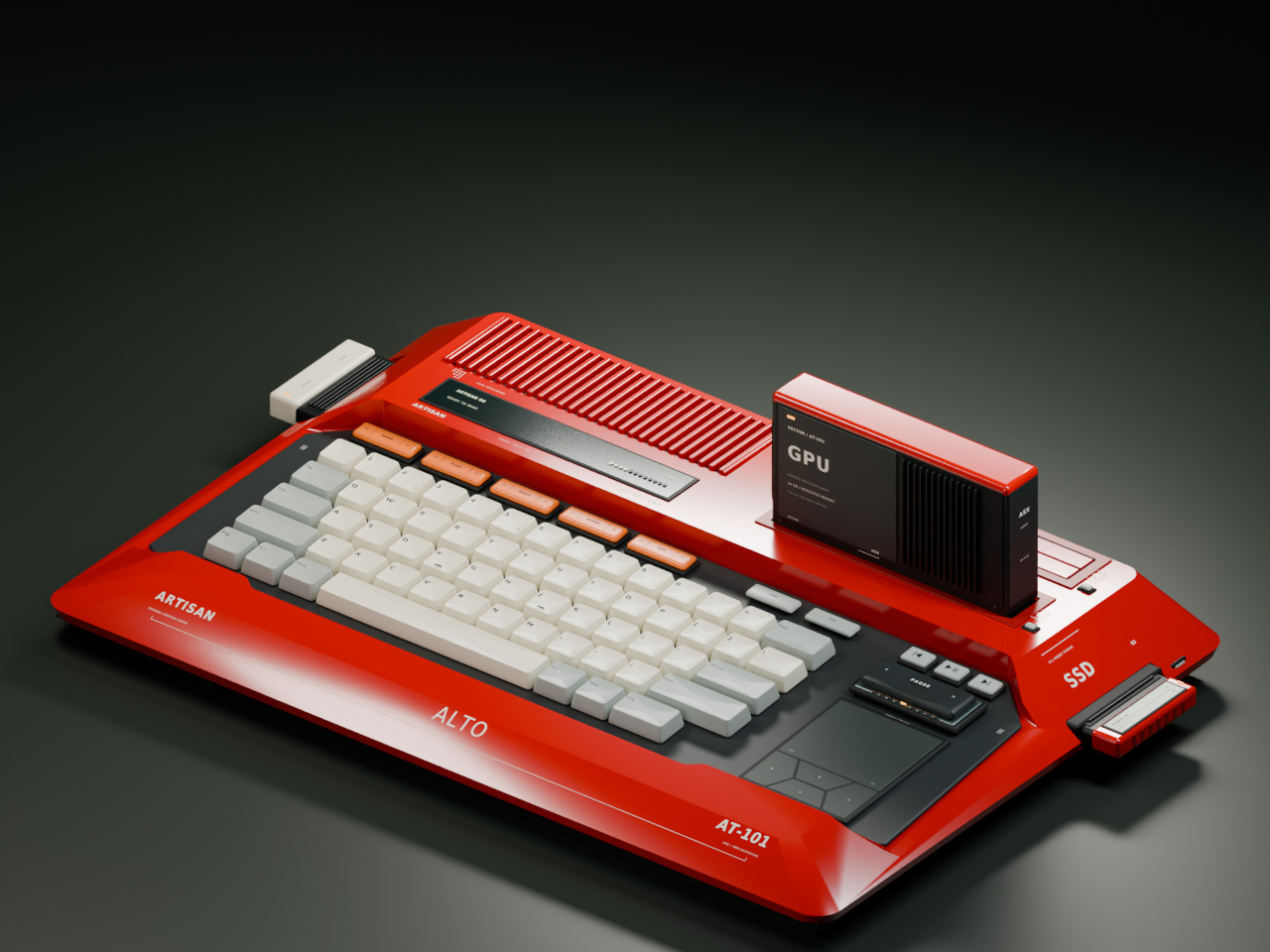 Digital，electronic product，conceptual design，ARTISAN ALTO AT‑101，