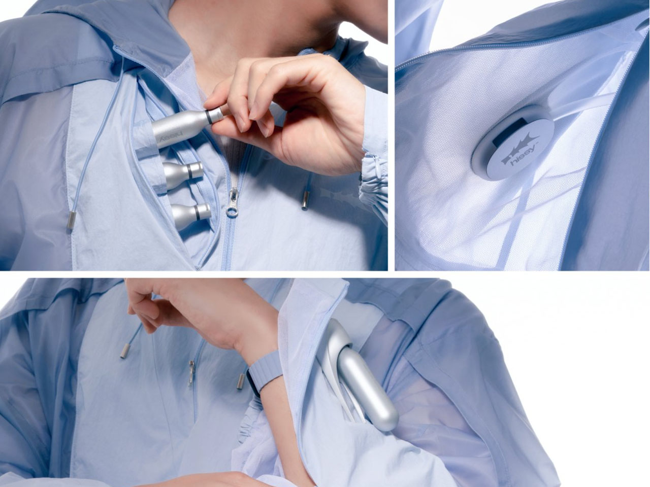 Hissy，Cooling Jacket，conceptual design，Outdoor equipment，