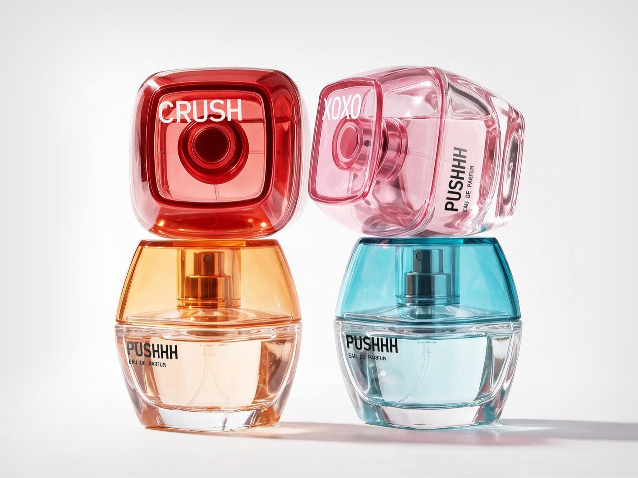 Perfume，packing design，PUSHHH，originality，
