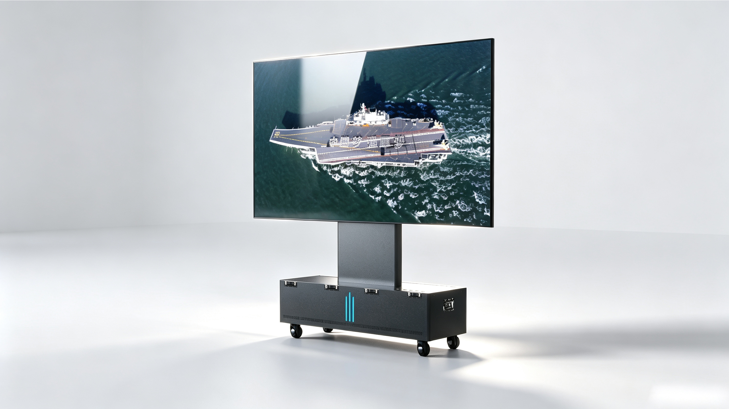 LED lifting and folding，Conference all-in-one machine，Box-mounted integrated movement，Military mobile visualization equipment，
