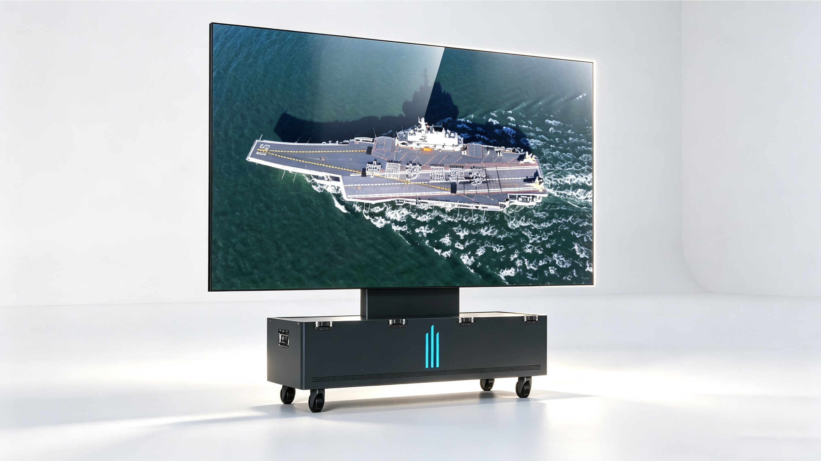 LED lifting and folding，Conference all-in-one machine，Box-mounted integrated movement，Military mobile visualization equipment，