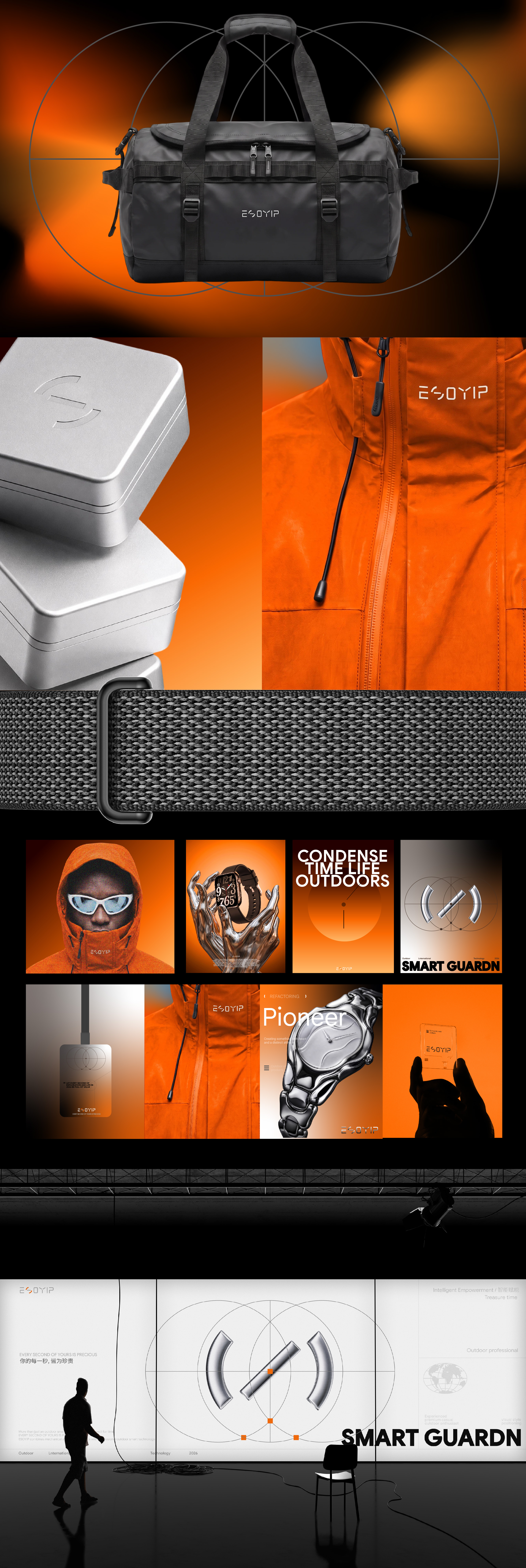 Wristwatch，Brand case，Visual design，Smart wear，Light Luxury Outdoor，