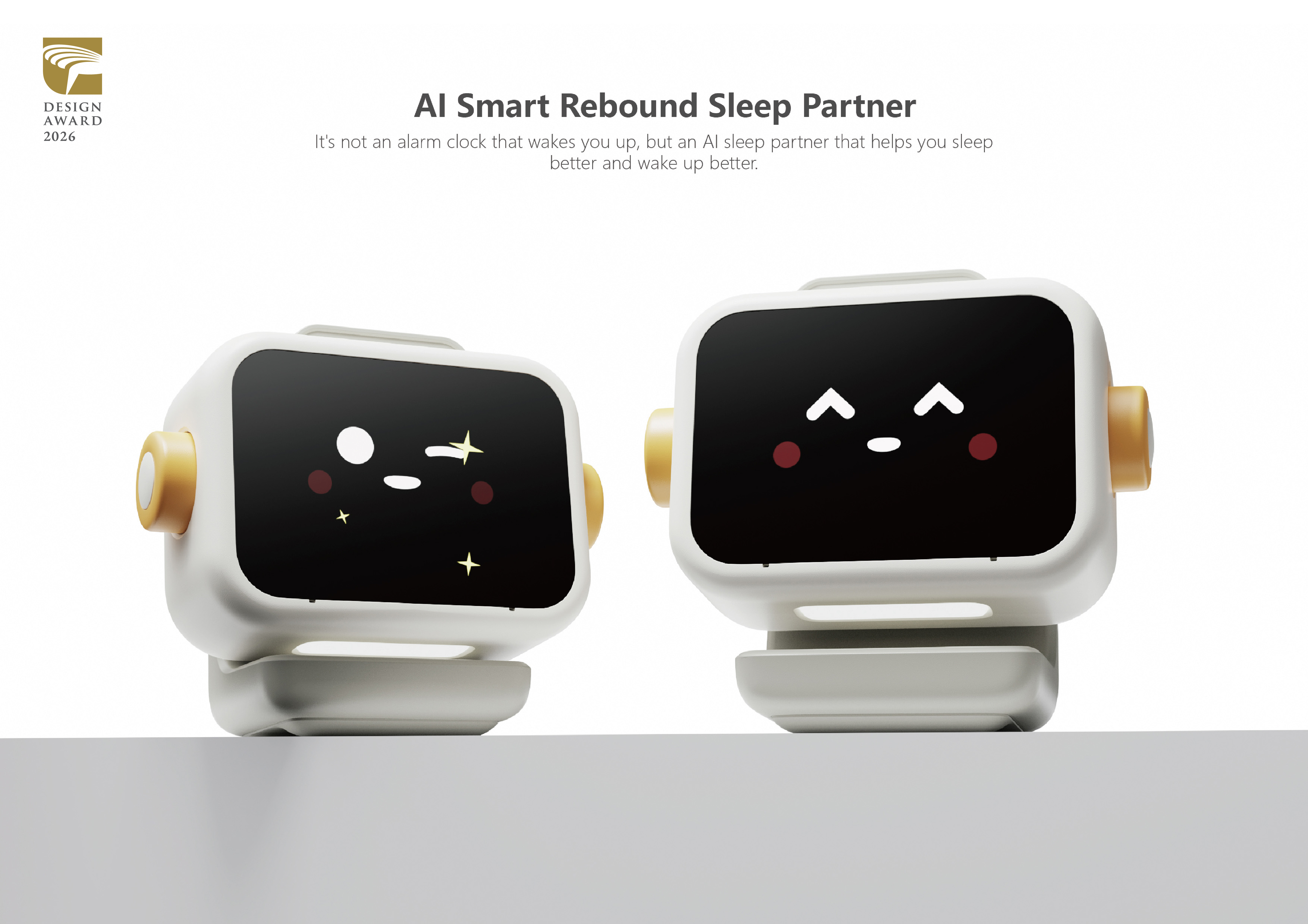SUNIM Sunrise Impression Design，industrial design，product design，Appearance design，Intelligent alarm clock，AI Alarm Clock，