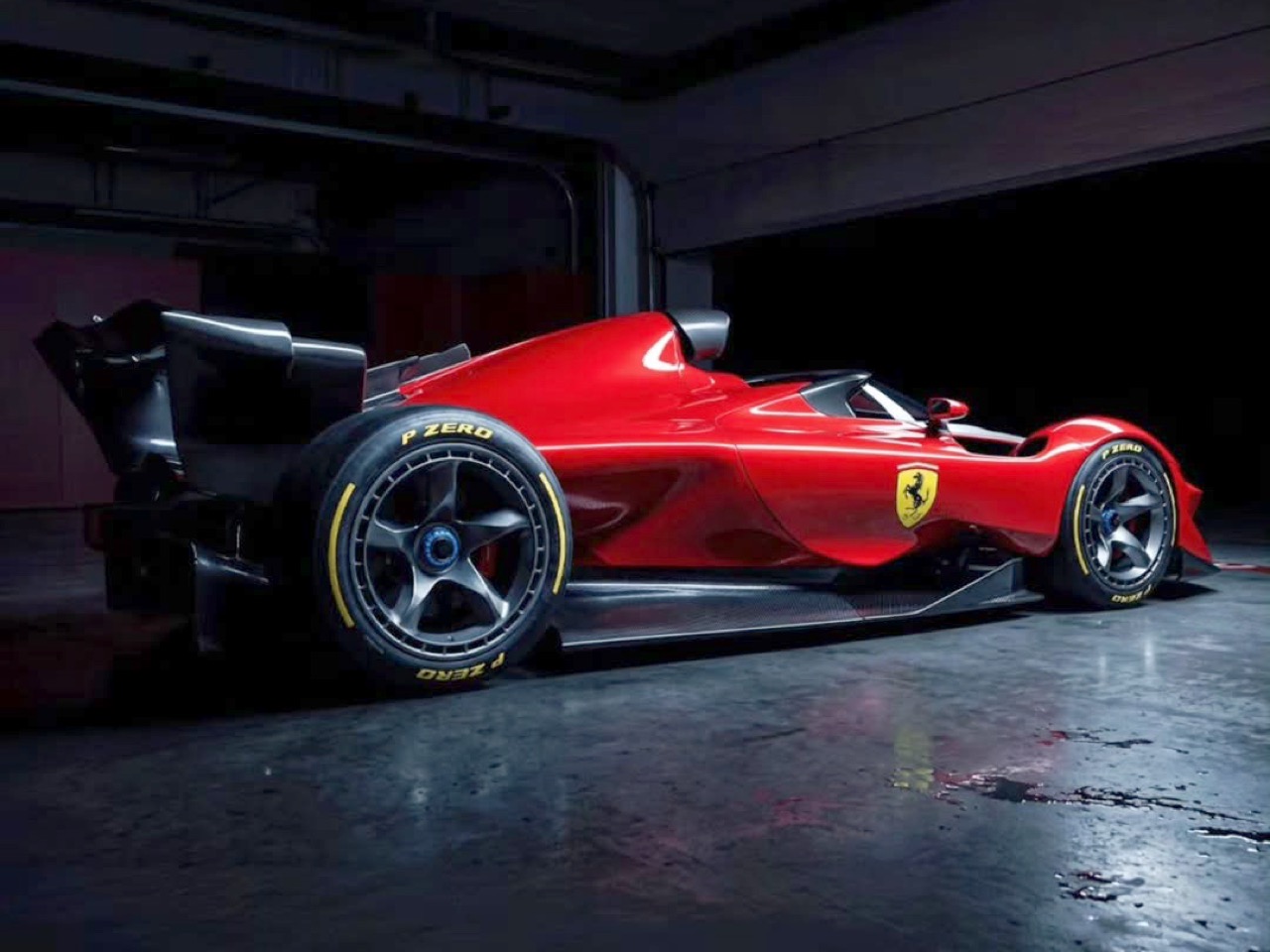 Ferrari F1，racing，vehicle，conceptual design，