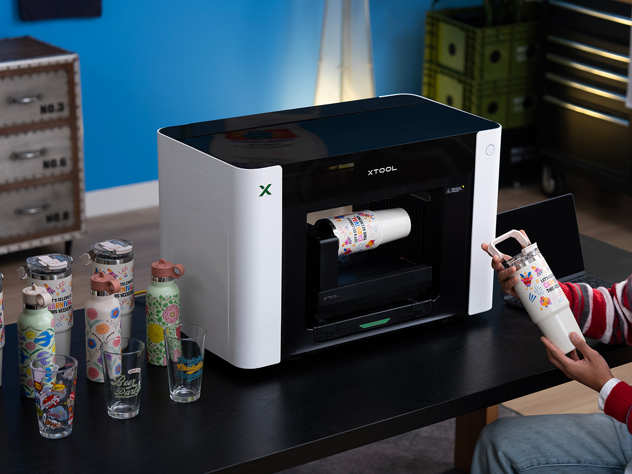 xTool O1 Omni，printer，modularization，Digital，