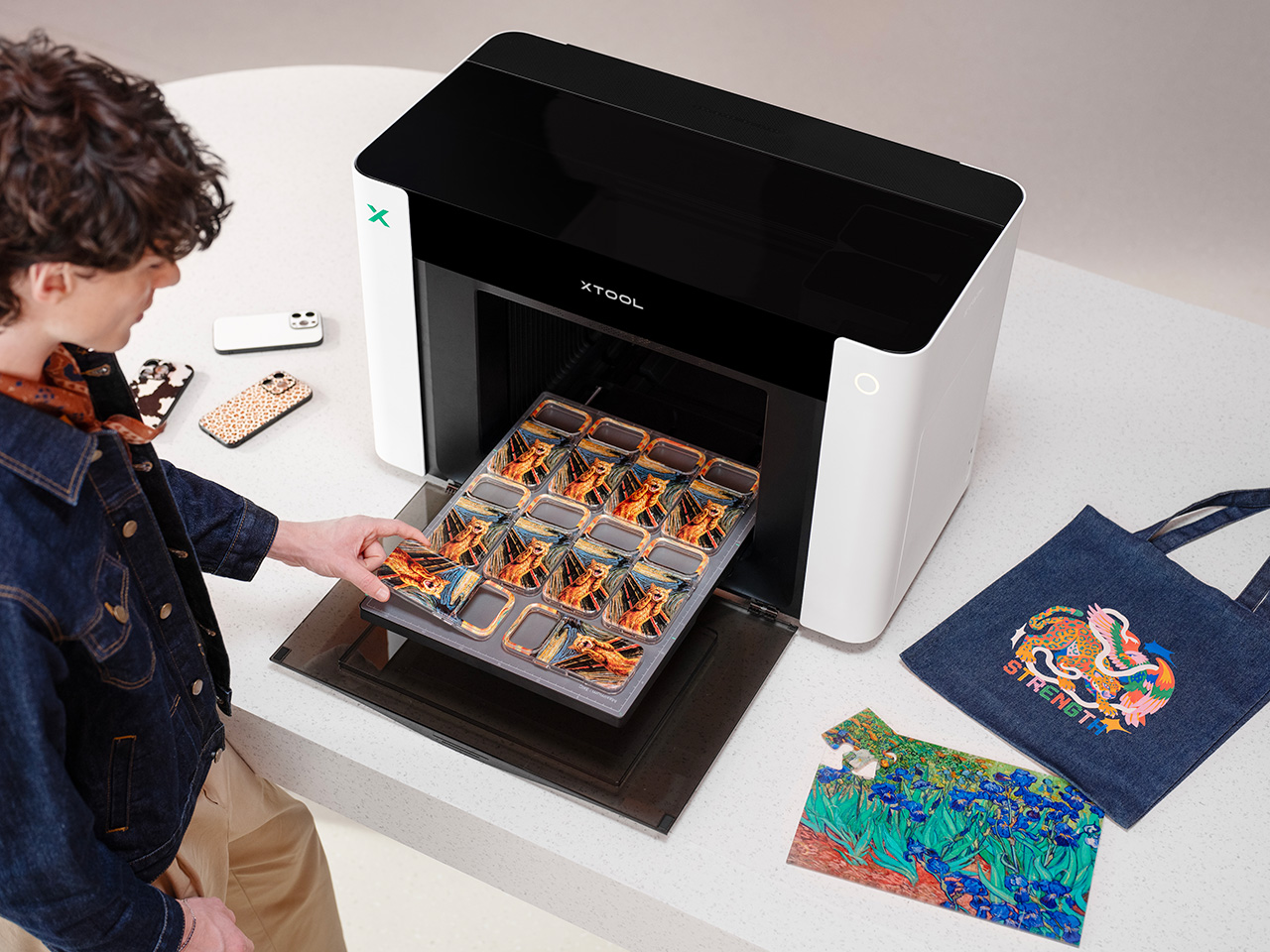 xTool O1 Omni，printer，modularization，Digital，