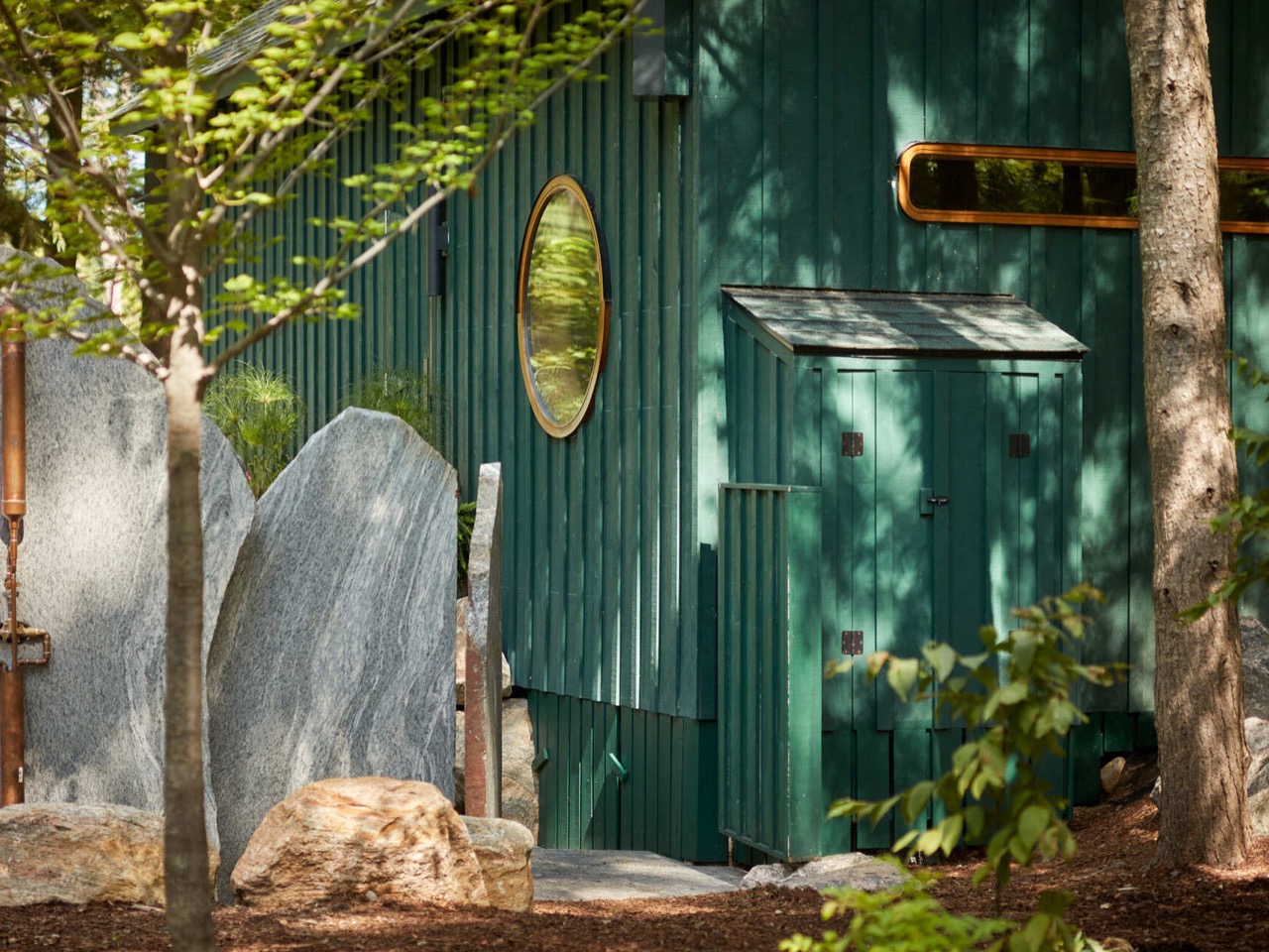 Muskoka Island Spa，Forest Island，house，environmental design，