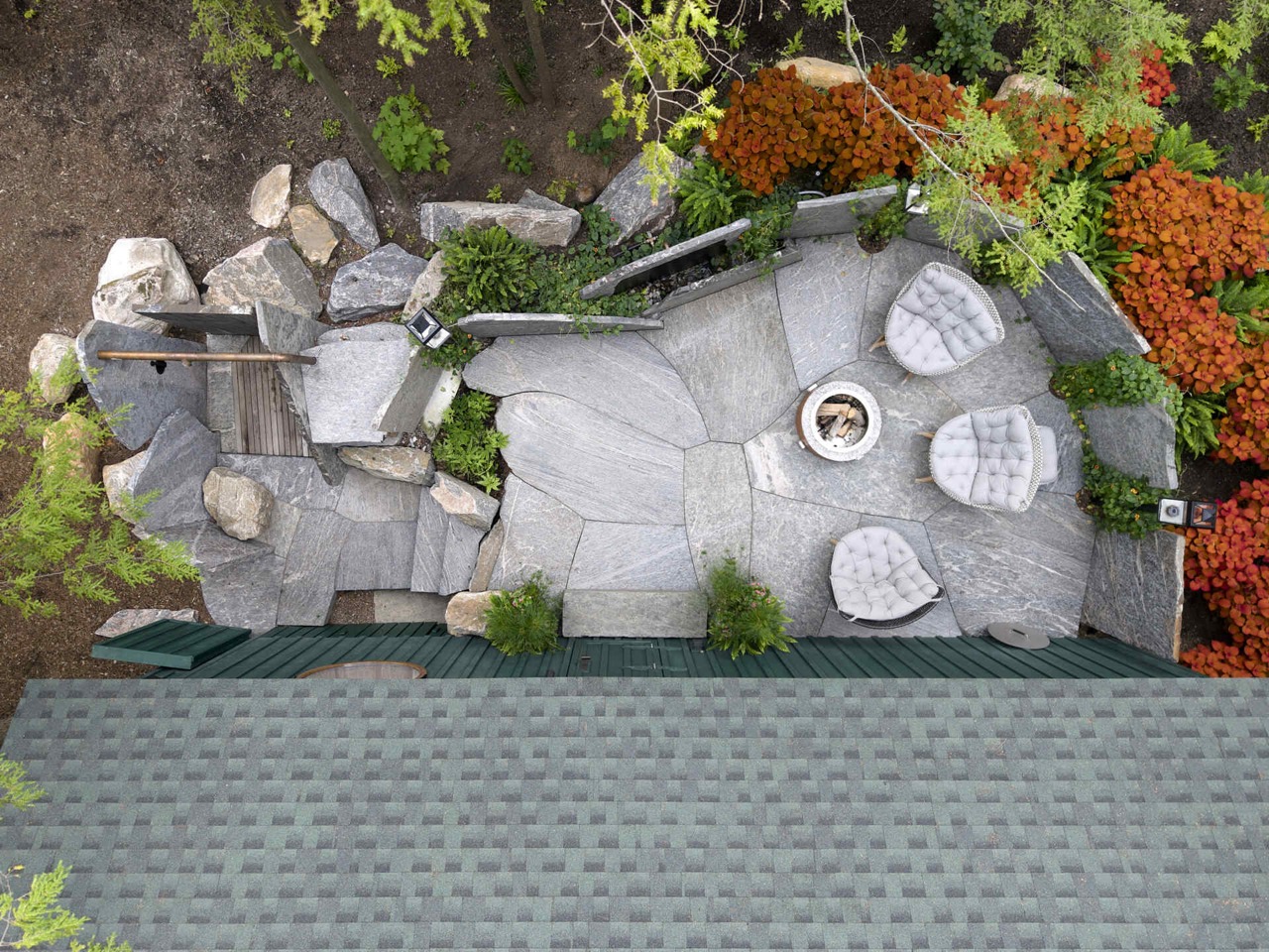 Muskoka Island Spa，Forest Island，house，environmental design，