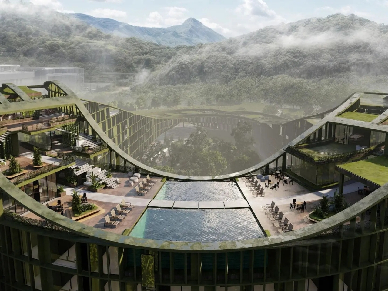 LTR1，Architecture，Apartment building，environmental design，