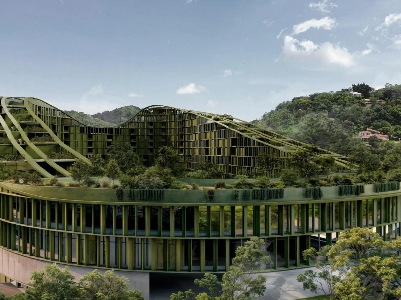 LTR1，Architecture，Apartment building，environmental design，