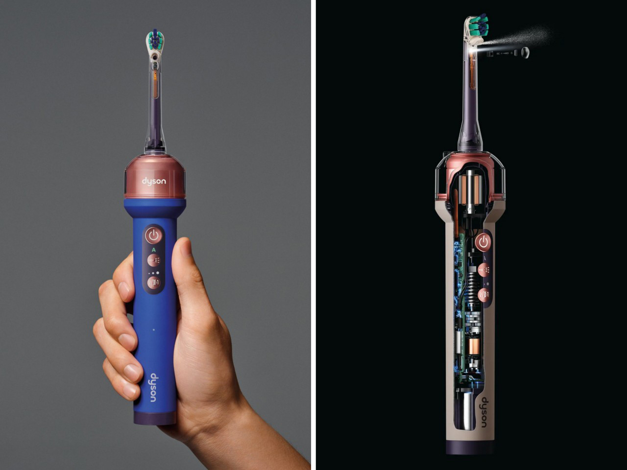 Electric toothbrush，CameraJet，Dyson，dysone，
