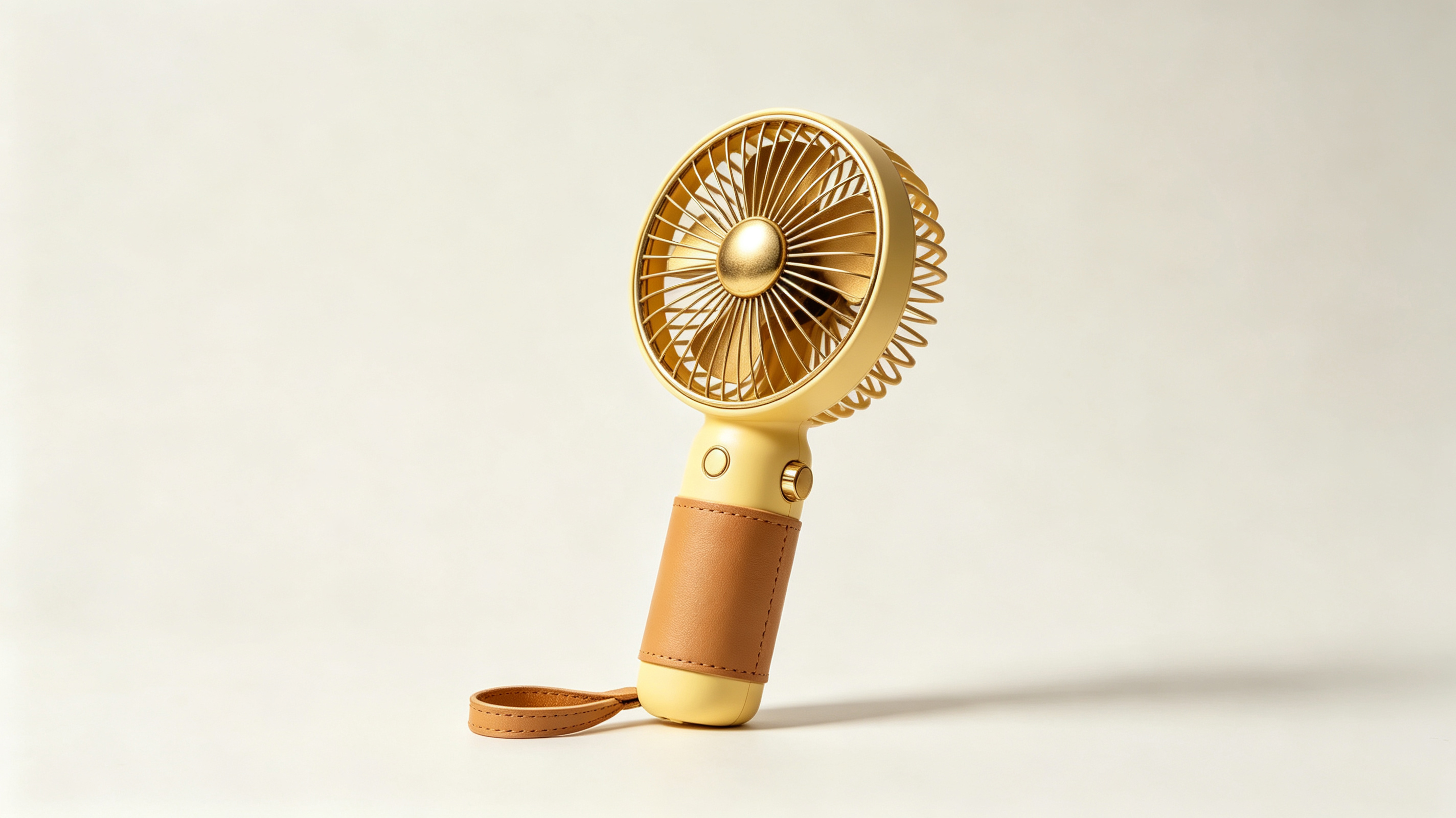 Retro，Light luxury，Small fan，hold，Digital intelligence，