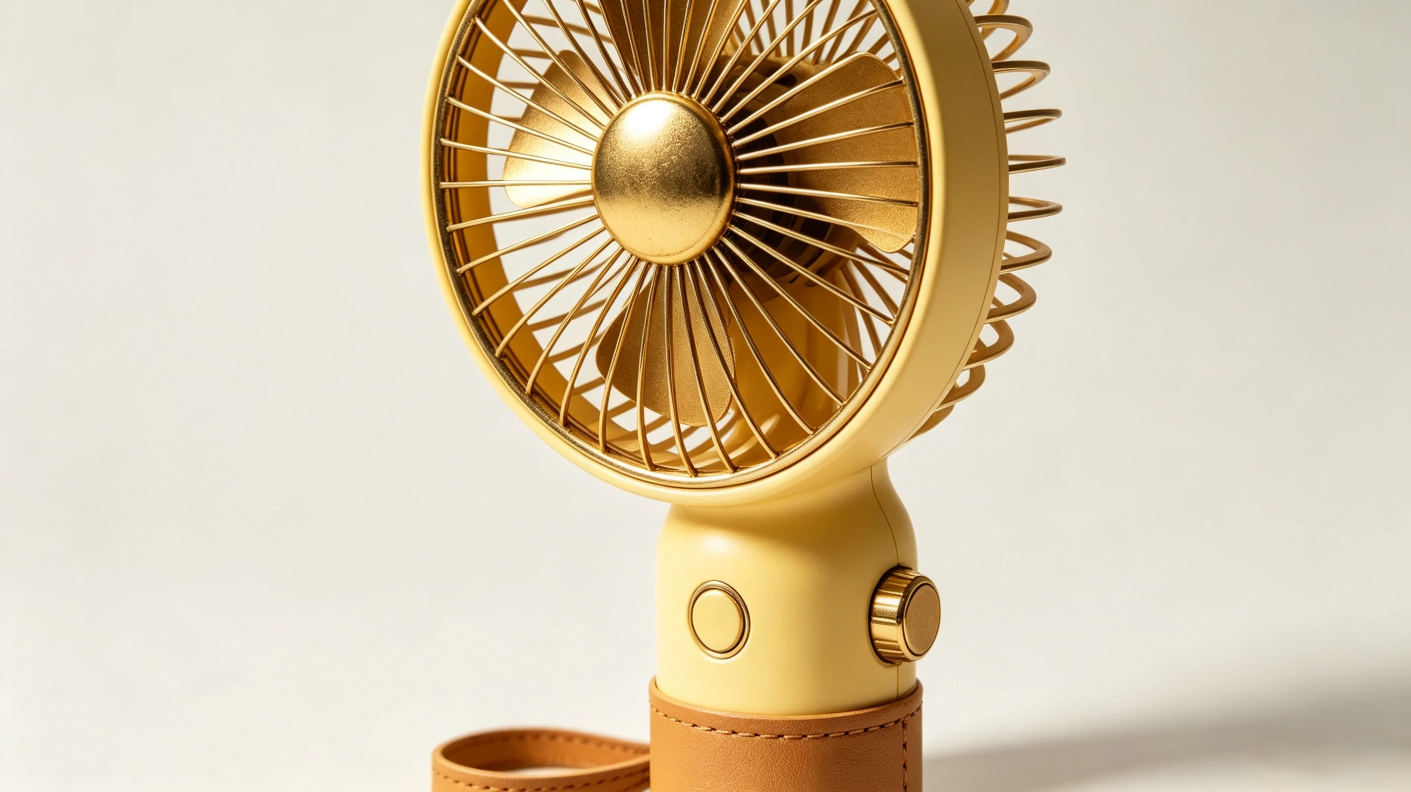 Retro，Light luxury，Small fan，hold，Digital intelligence，