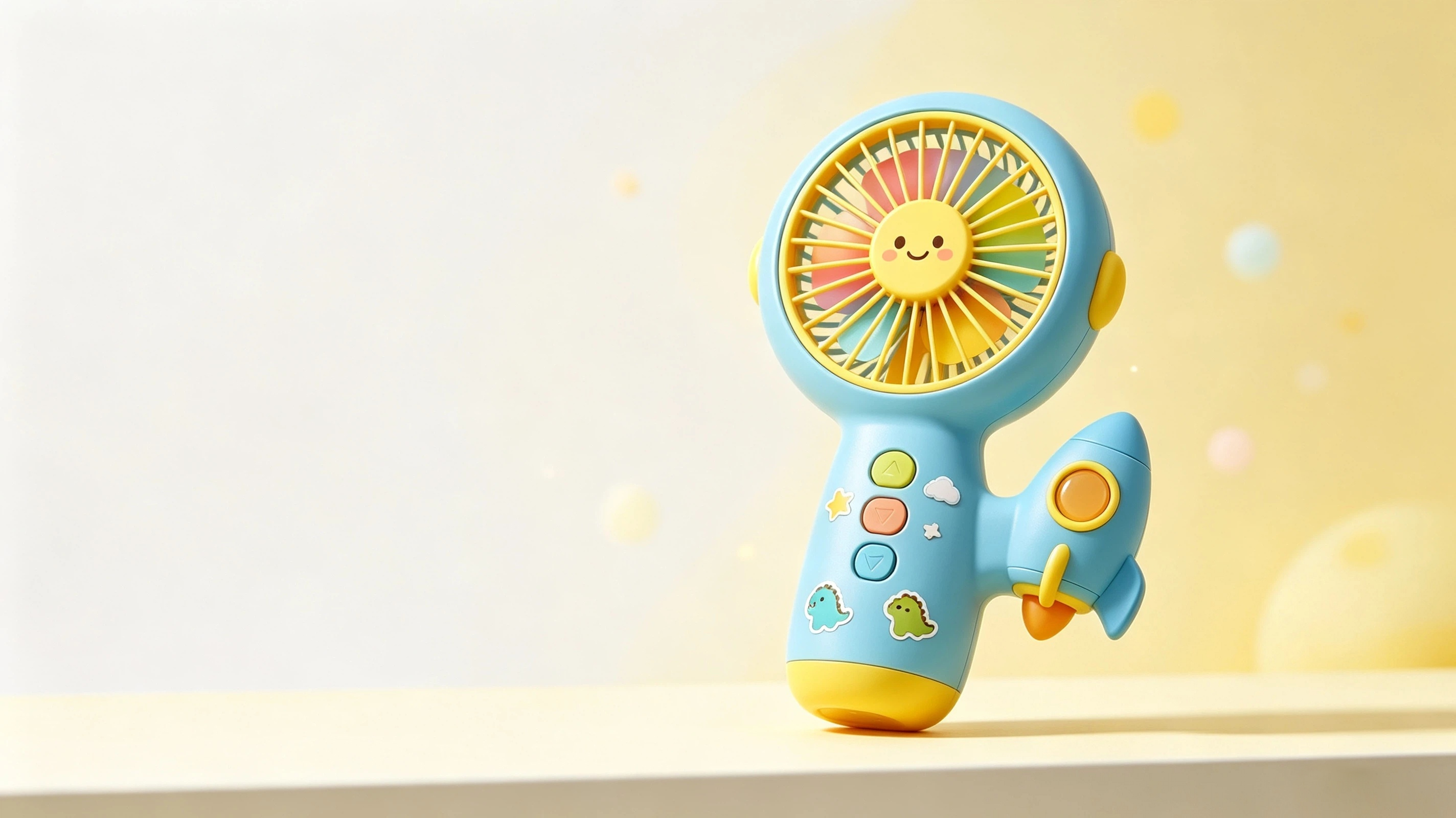 children，hold，Fan，Digital intelligence，