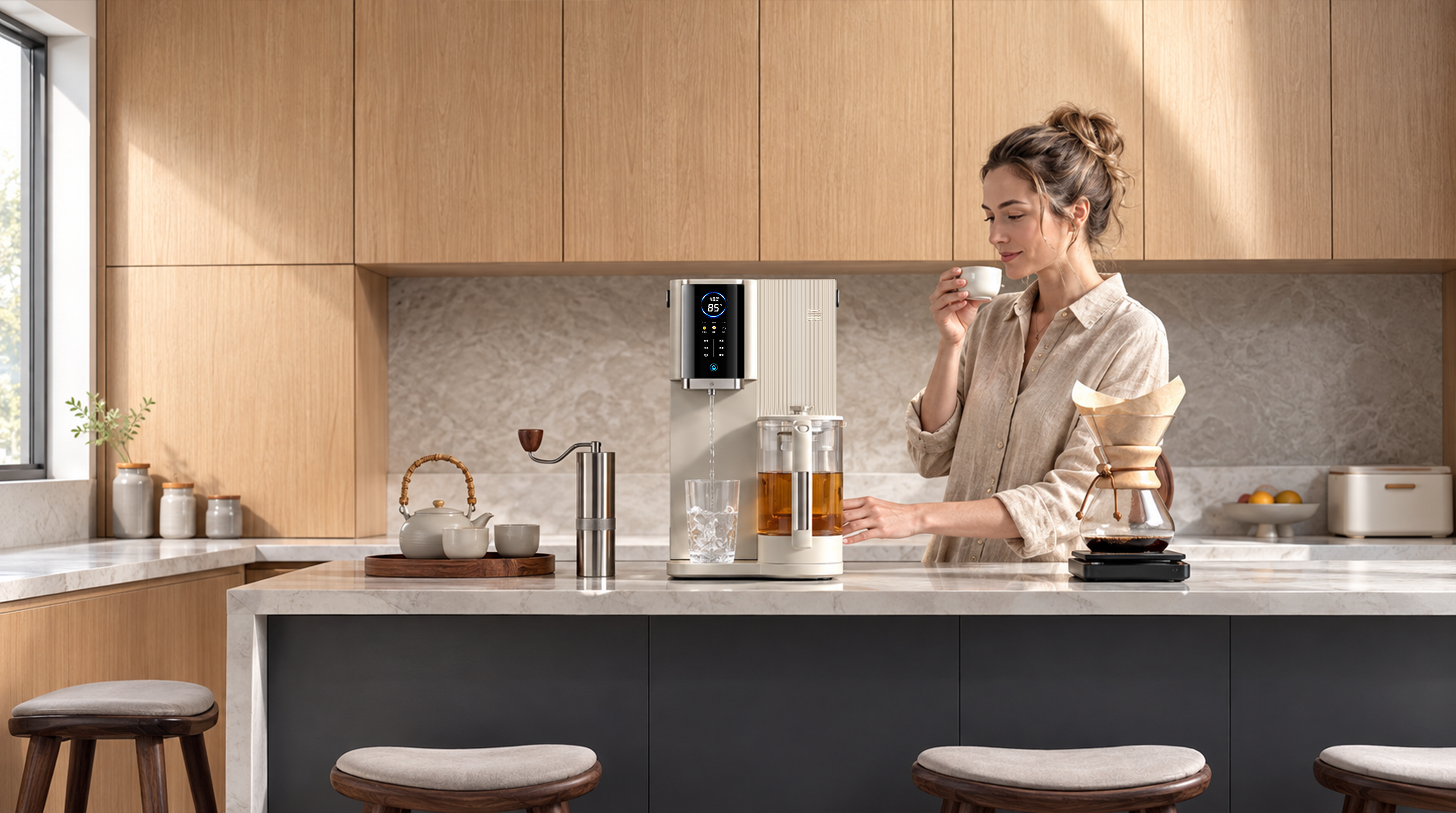 product design，industrial design，Drinking machine，Health pot，Tea bar machine，