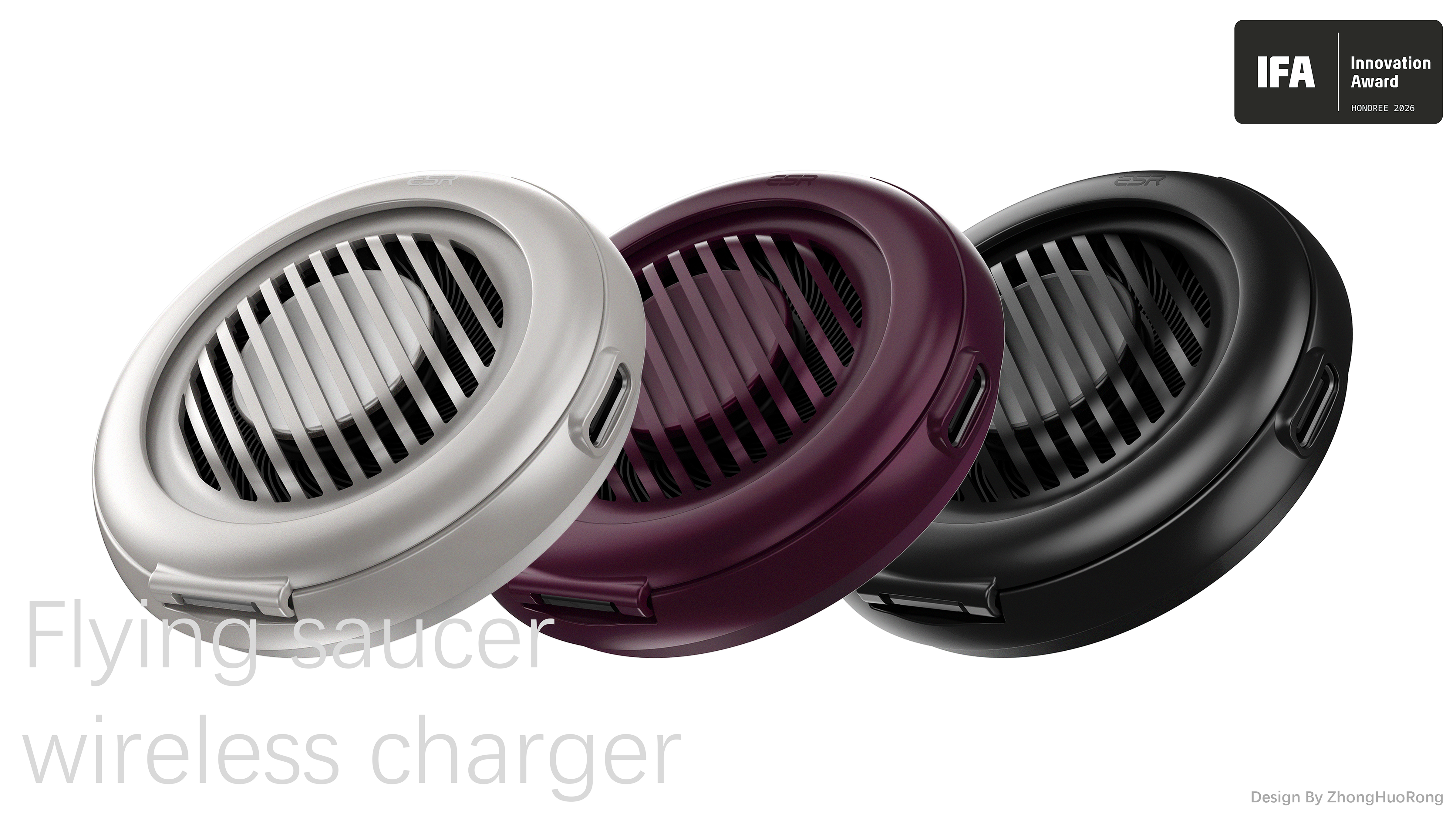 Original design，3C Consumer，product design，industrial design，Portable wireless charging，