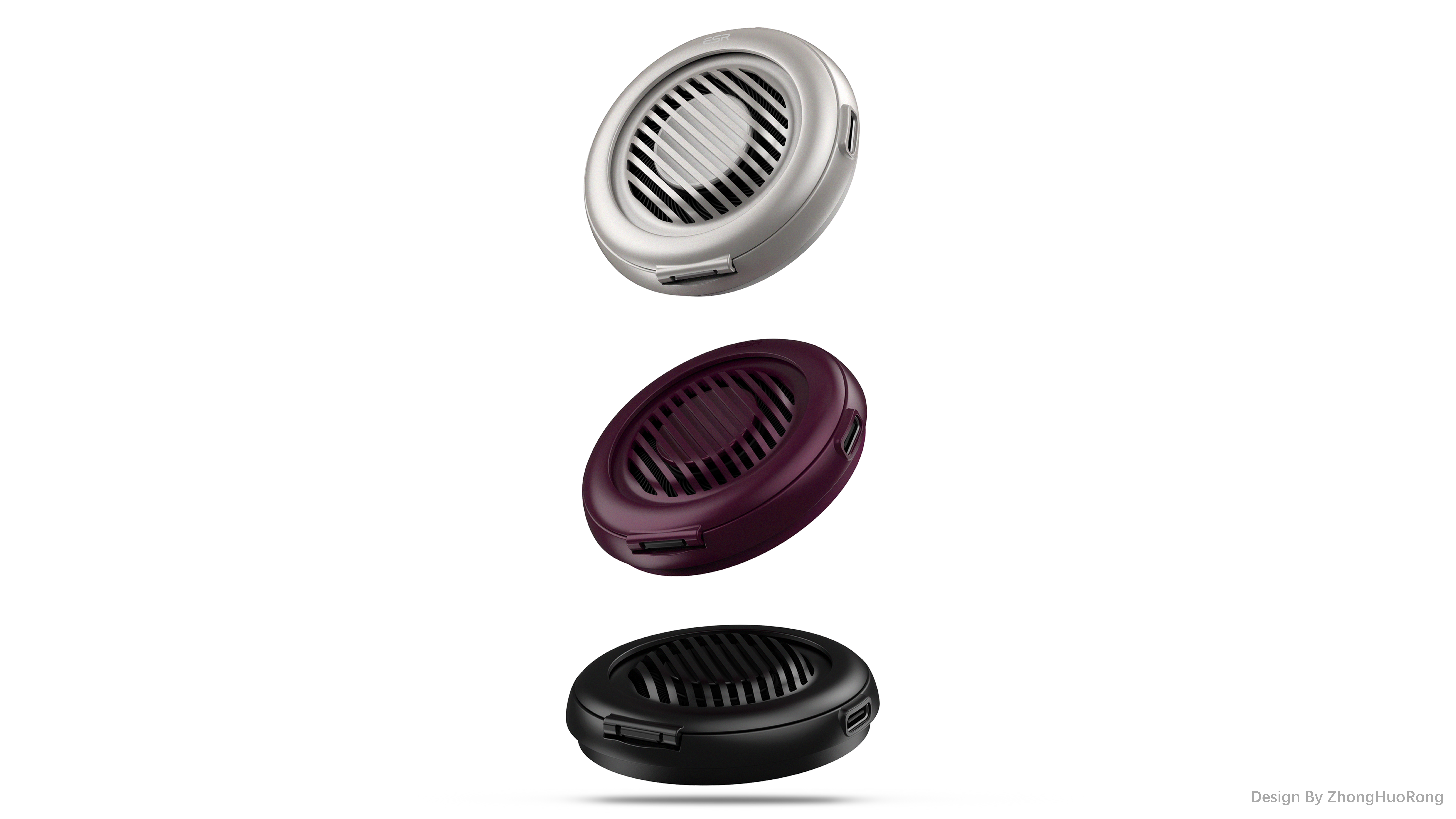 Original design，3C Consumer，product design，industrial design，Portable wireless charging，
