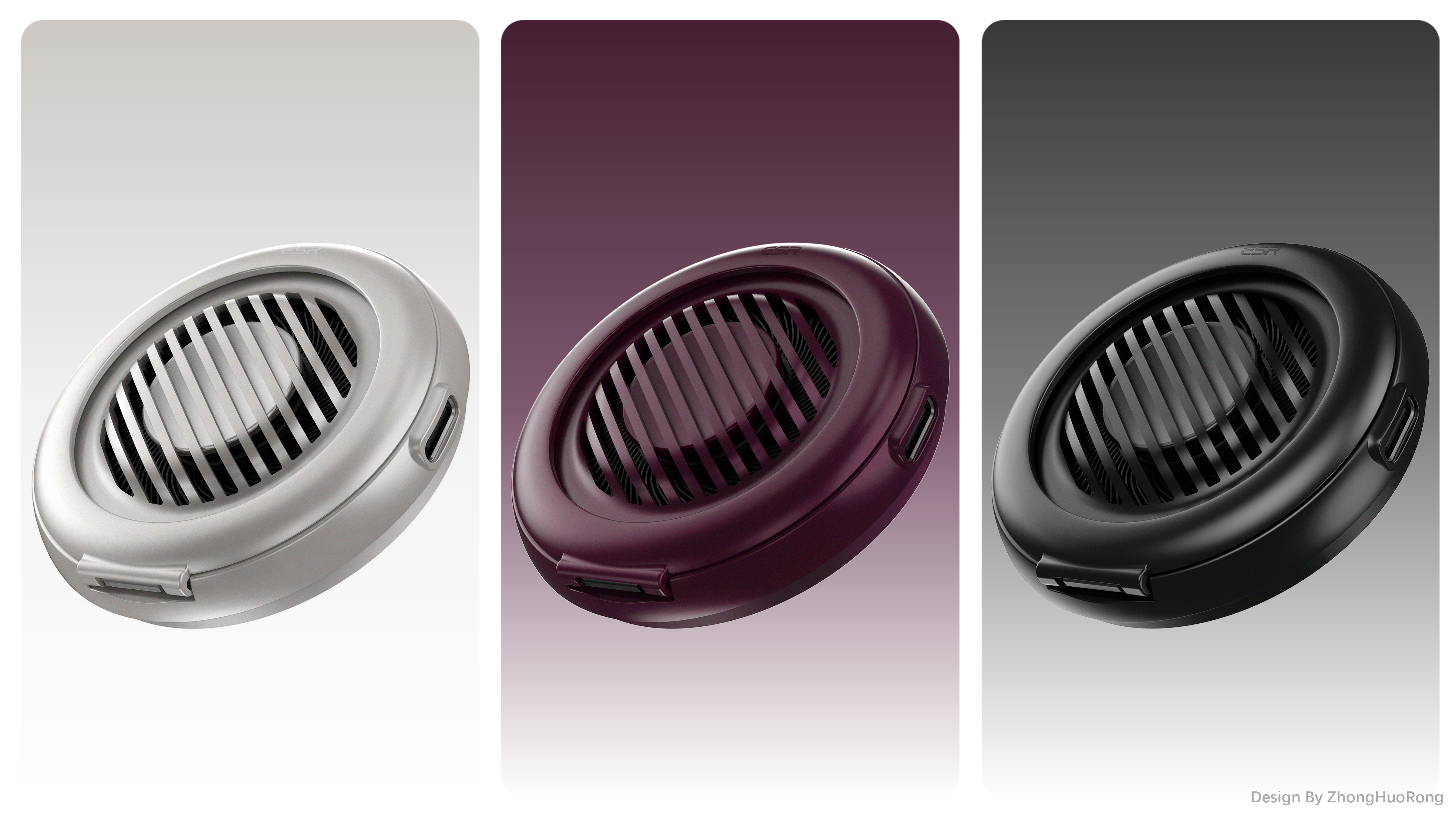 Original design，3C Consumer，product design，industrial design，Portable wireless charging，