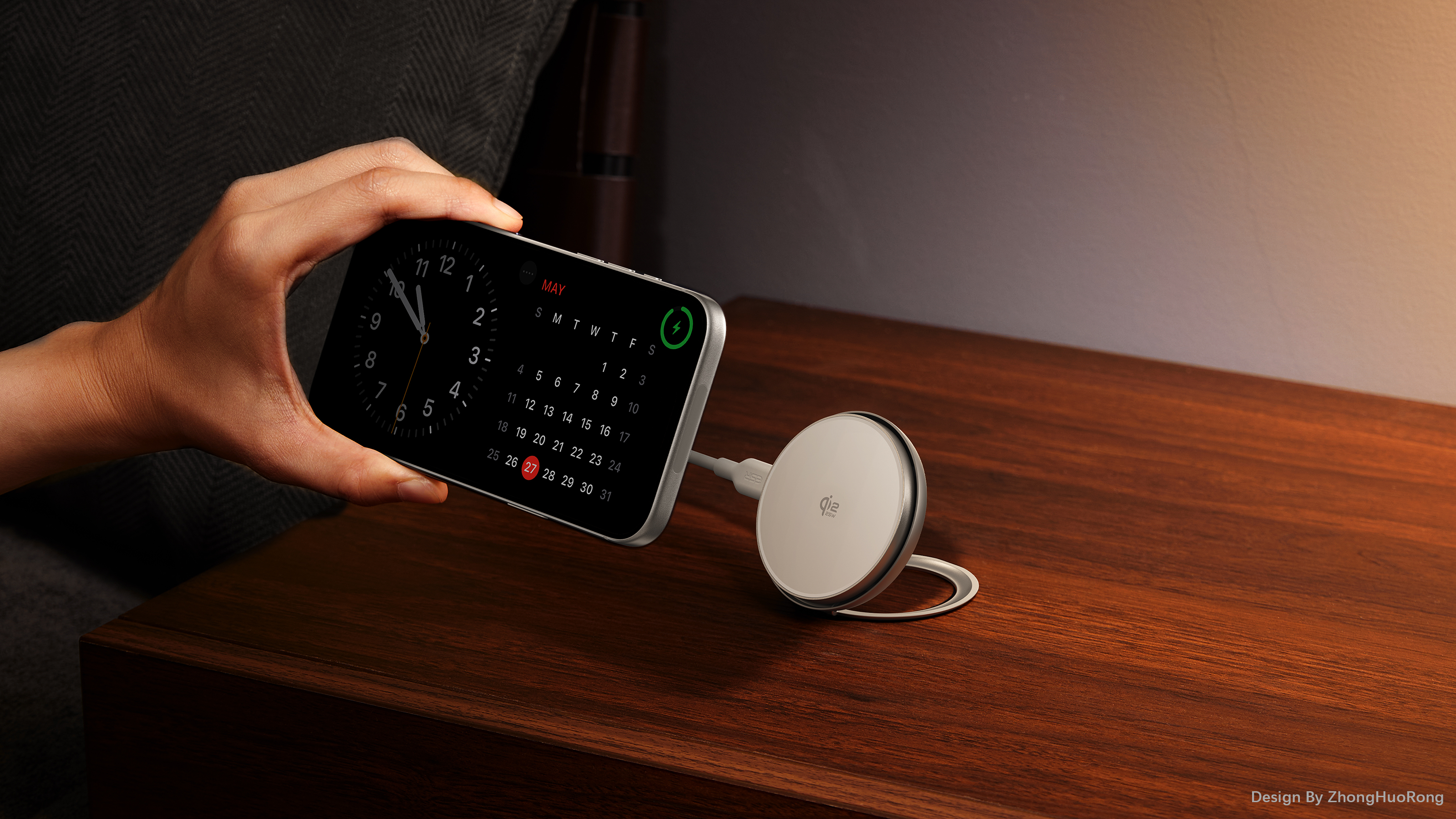 Original design，3C Consumer，product design，industrial design，Portable wireless charging，