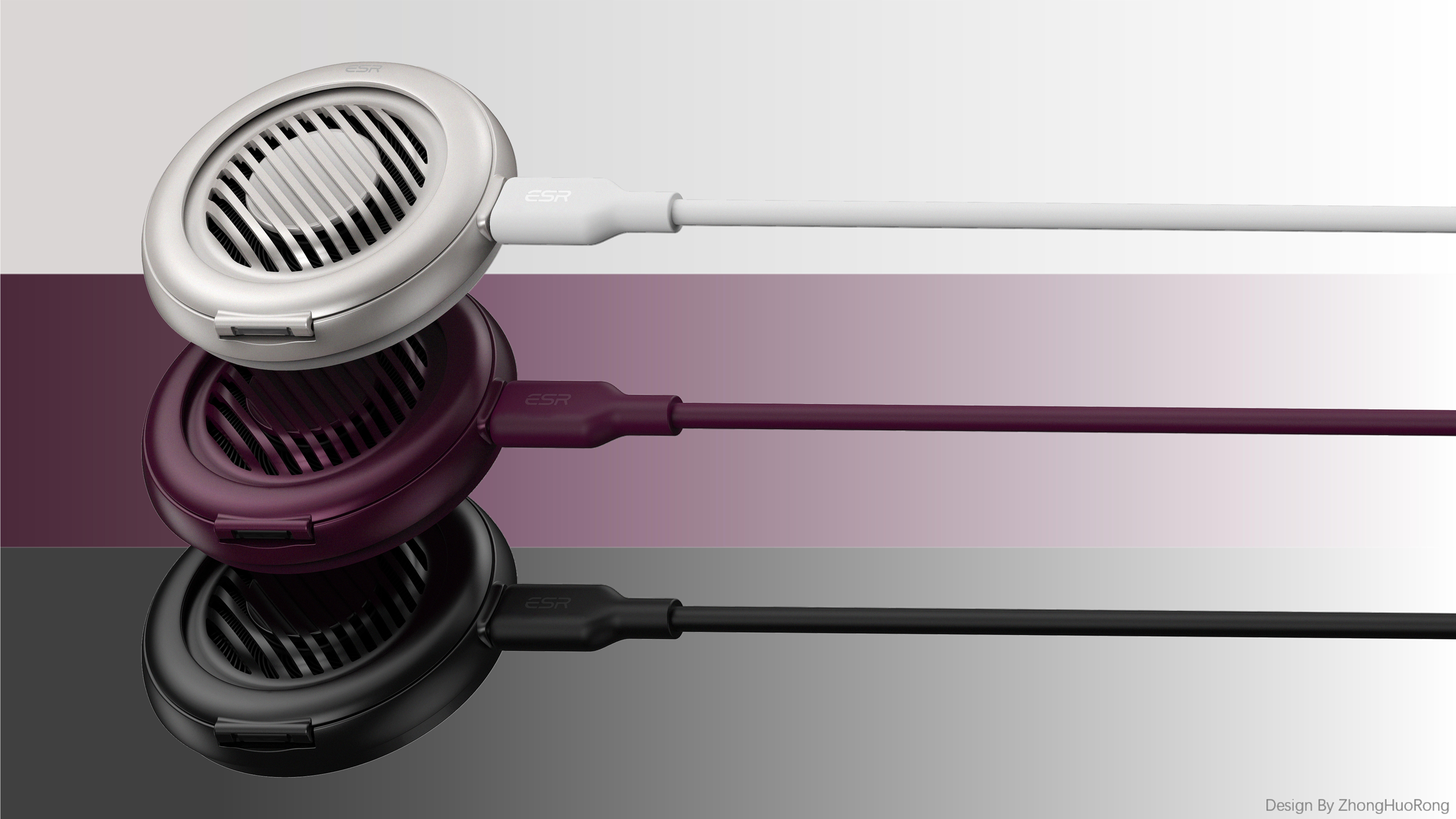 Original design，3C Consumer，product design，industrial design，Portable wireless charging，