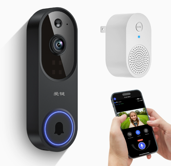 gongye，she，Industrial design, smart home, video doorbell, security，