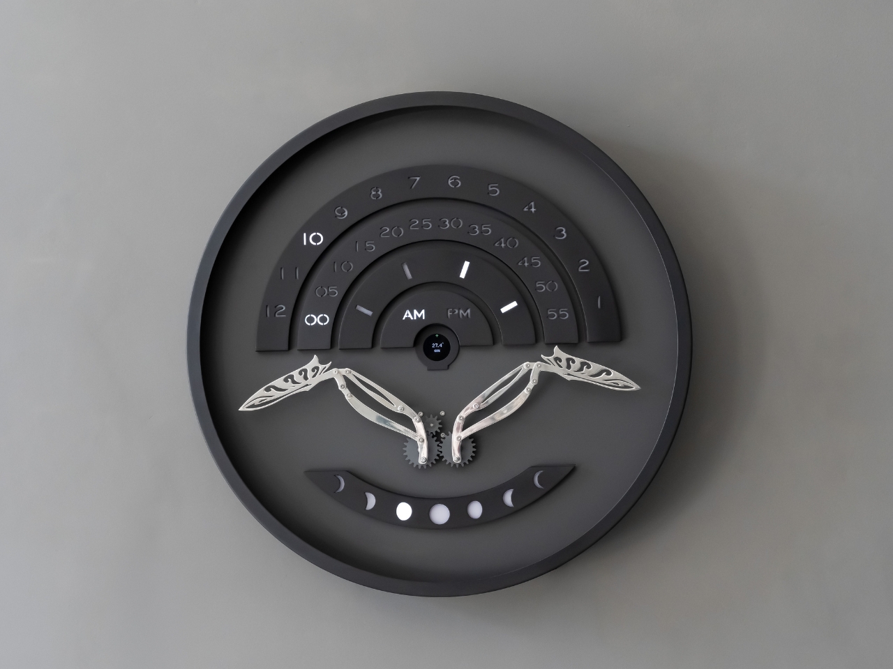 Clock，Muvaqqit 60，Dynamic timing art wall clock，Housewear & Furnishings，