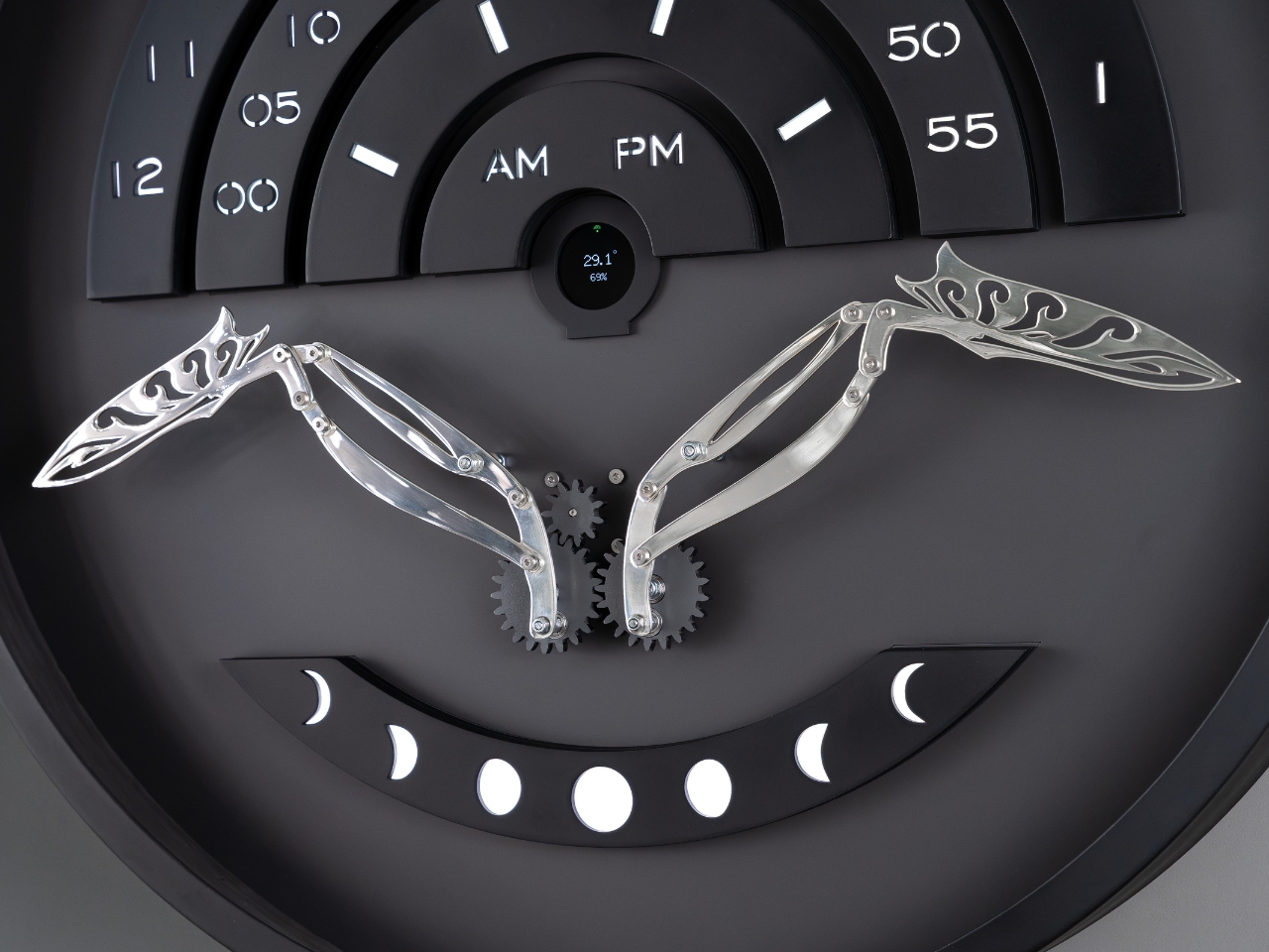 Clock，Muvaqqit 60，Dynamic timing art wall clock，Housewear & Furnishings，