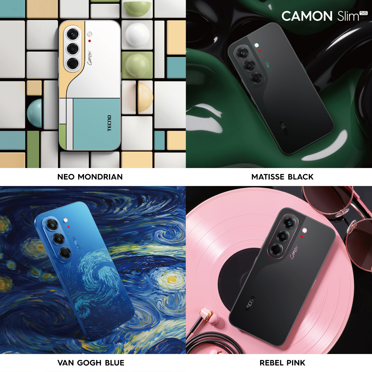 Digital，mobile phone，TECNO CAMON Slim 5G，electronic product，