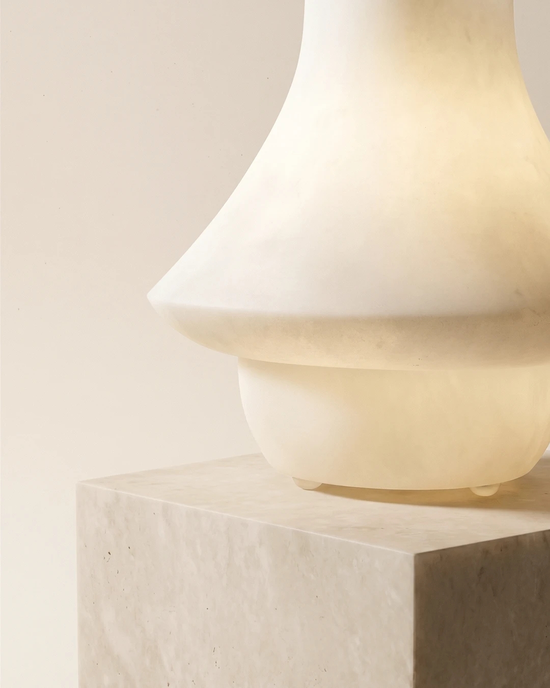 Llar，Snowflake Stone，Lighting tools，Sculptural sense，