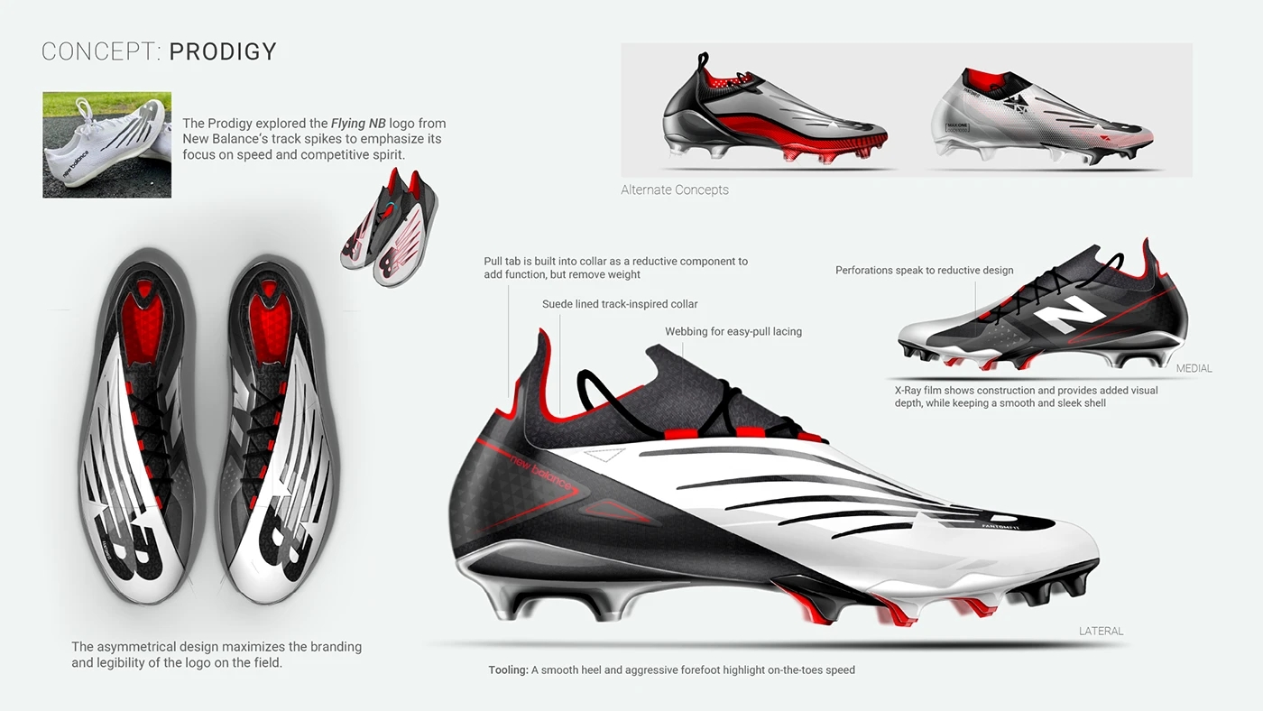 American football，New Balance，Football cleats，Team Uniform，Equipment design，