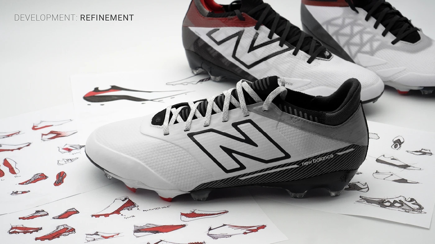 American football，New Balance，Football cleats，Team Uniform，Equipment design，