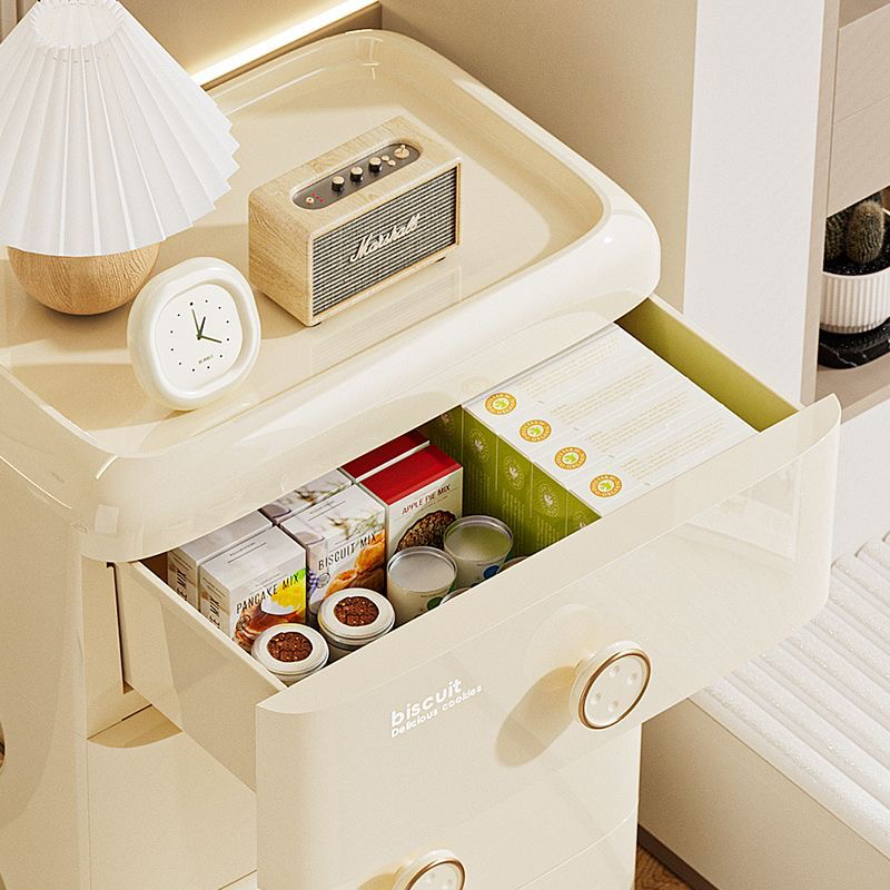Storage cabinet，Milk FuFu，Will be rounded to the end，Home storage，Cream Home，