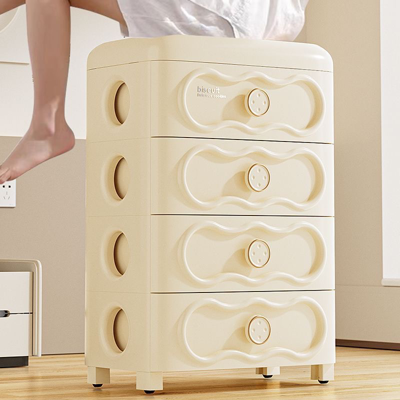 Storage cabinet，Milk FuFu，Will be rounded to the end，Home storage，Cream Home，