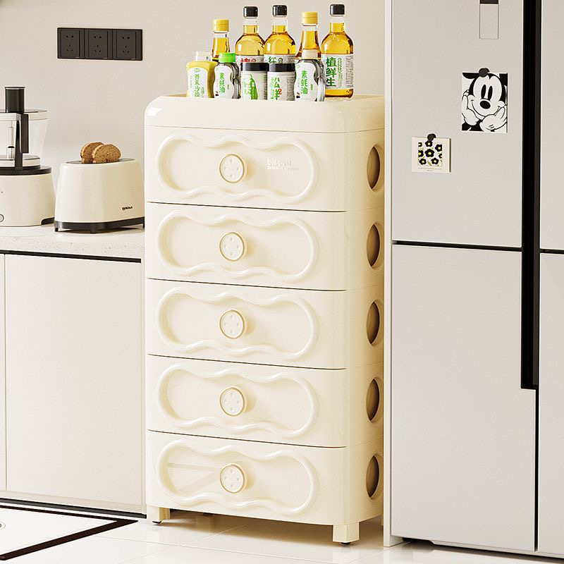 Storage cabinet，Milk FuFu，Will be rounded to the end，Home storage，Cream Home，