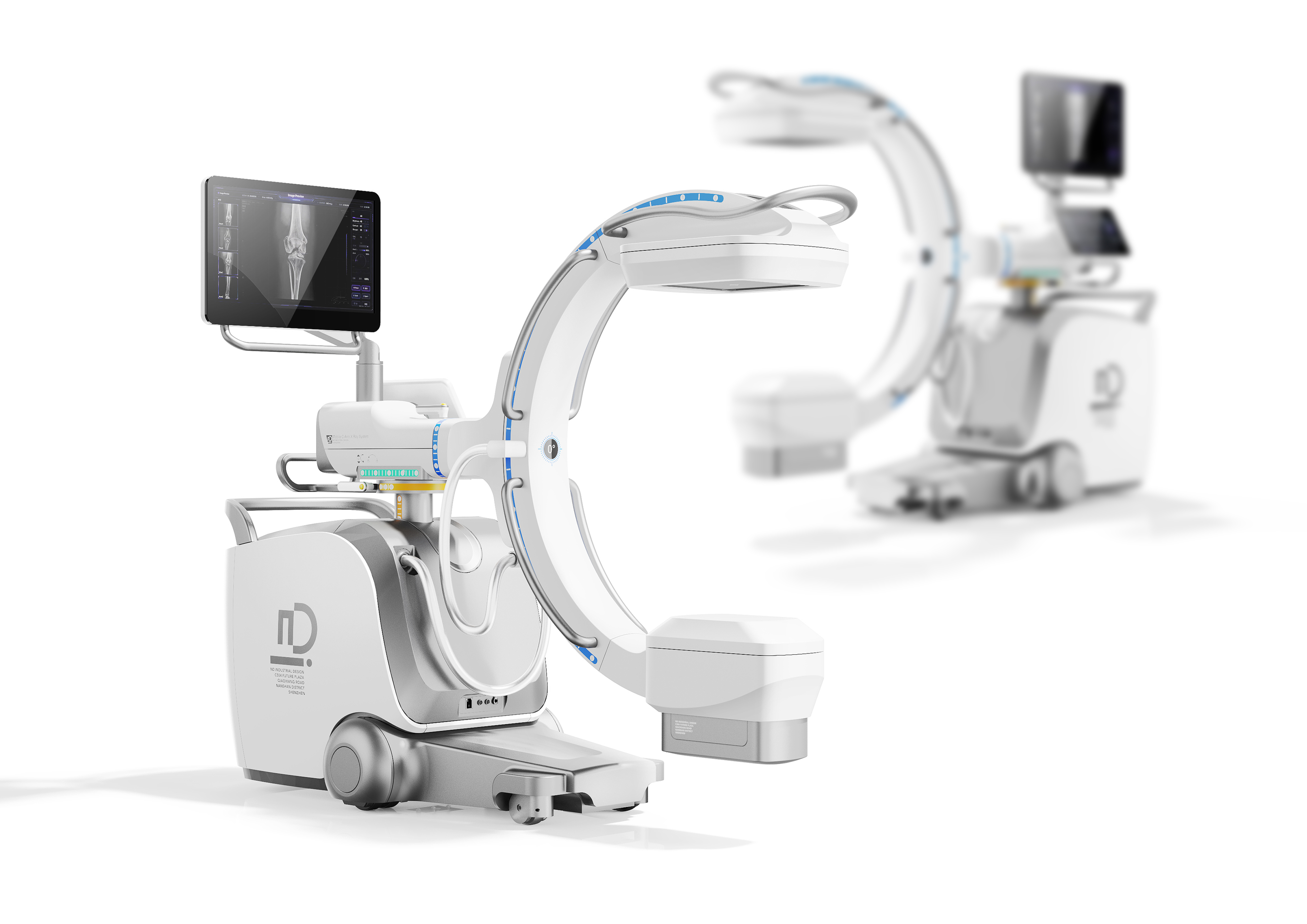 Chengdu Medical Product Design，Chengdu Industrial Design，Design of Medical Imaging Products in Chengdu，Design of C- arm X-ray machine，