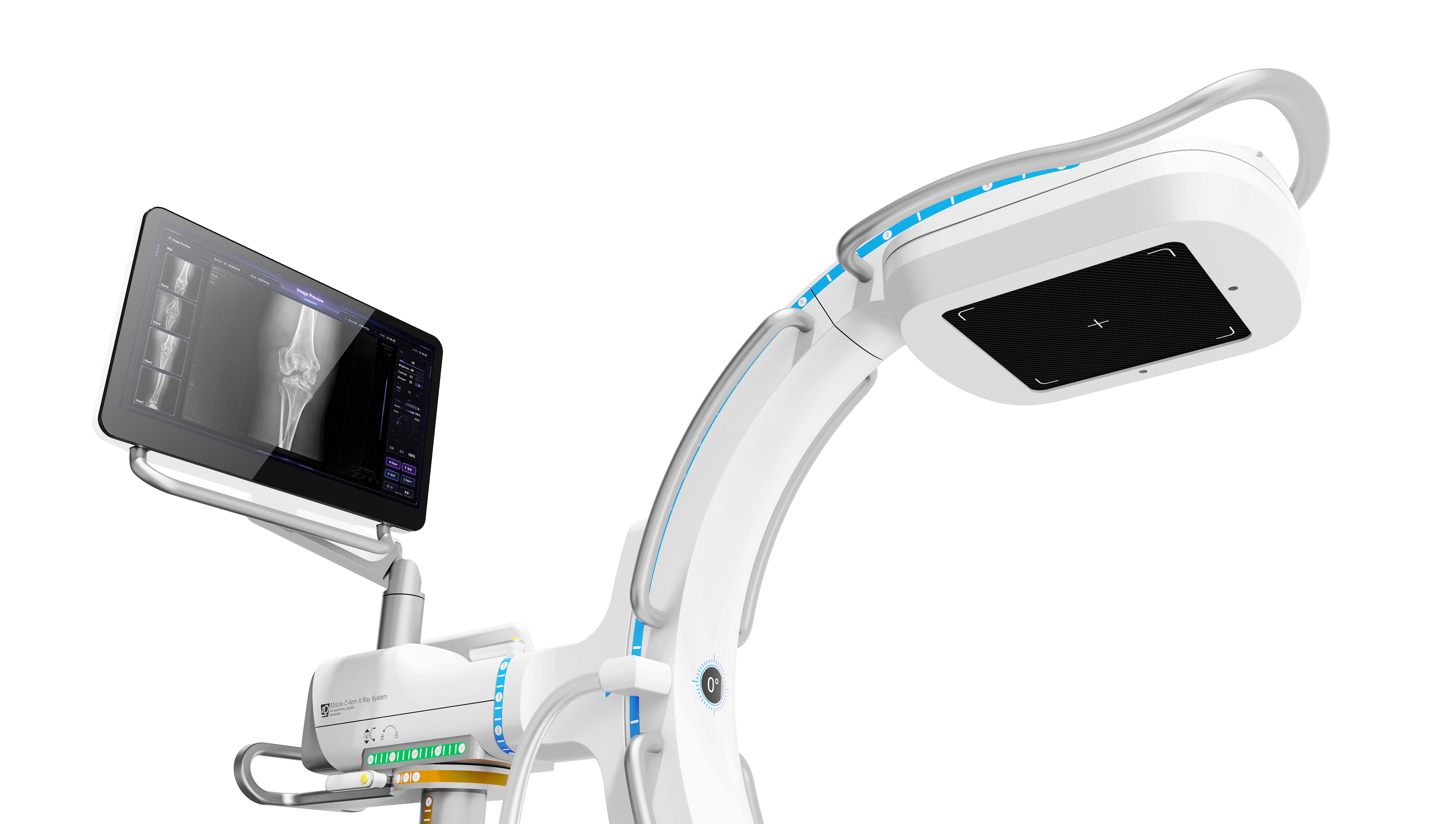 Chengdu Medical Product Design，Chengdu Industrial Design，Design of Medical Imaging Products in Chengdu，Design of C- arm X-ray machine，
