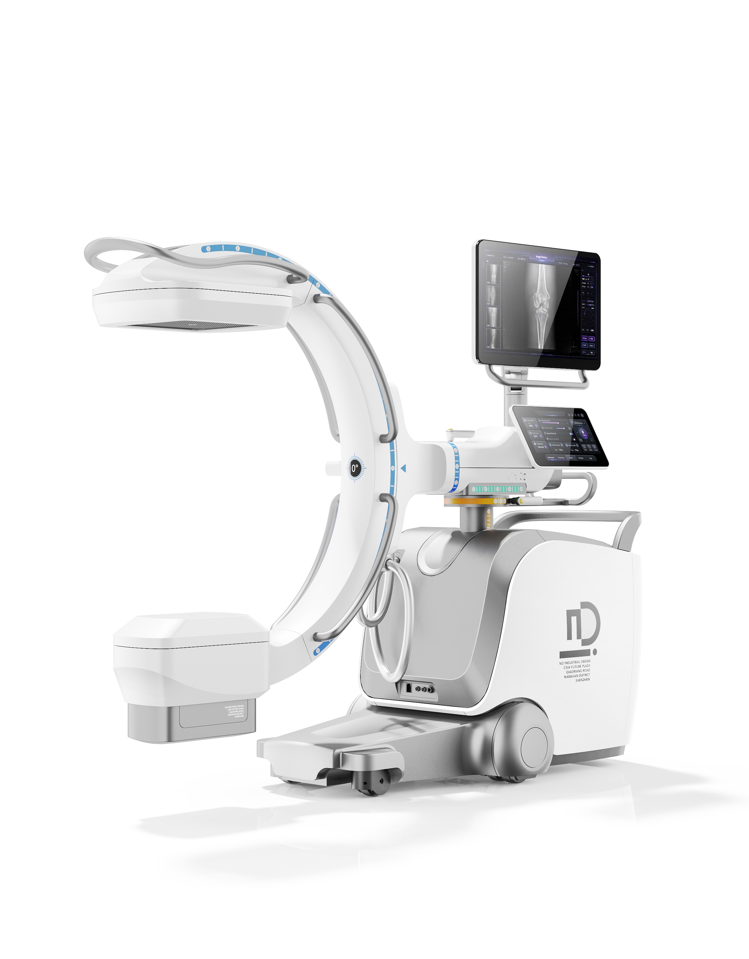 Chengdu Medical Product Design，Chengdu Industrial Design，Design of Medical Imaging Products in Chengdu，Design of C- arm X-ray machine，