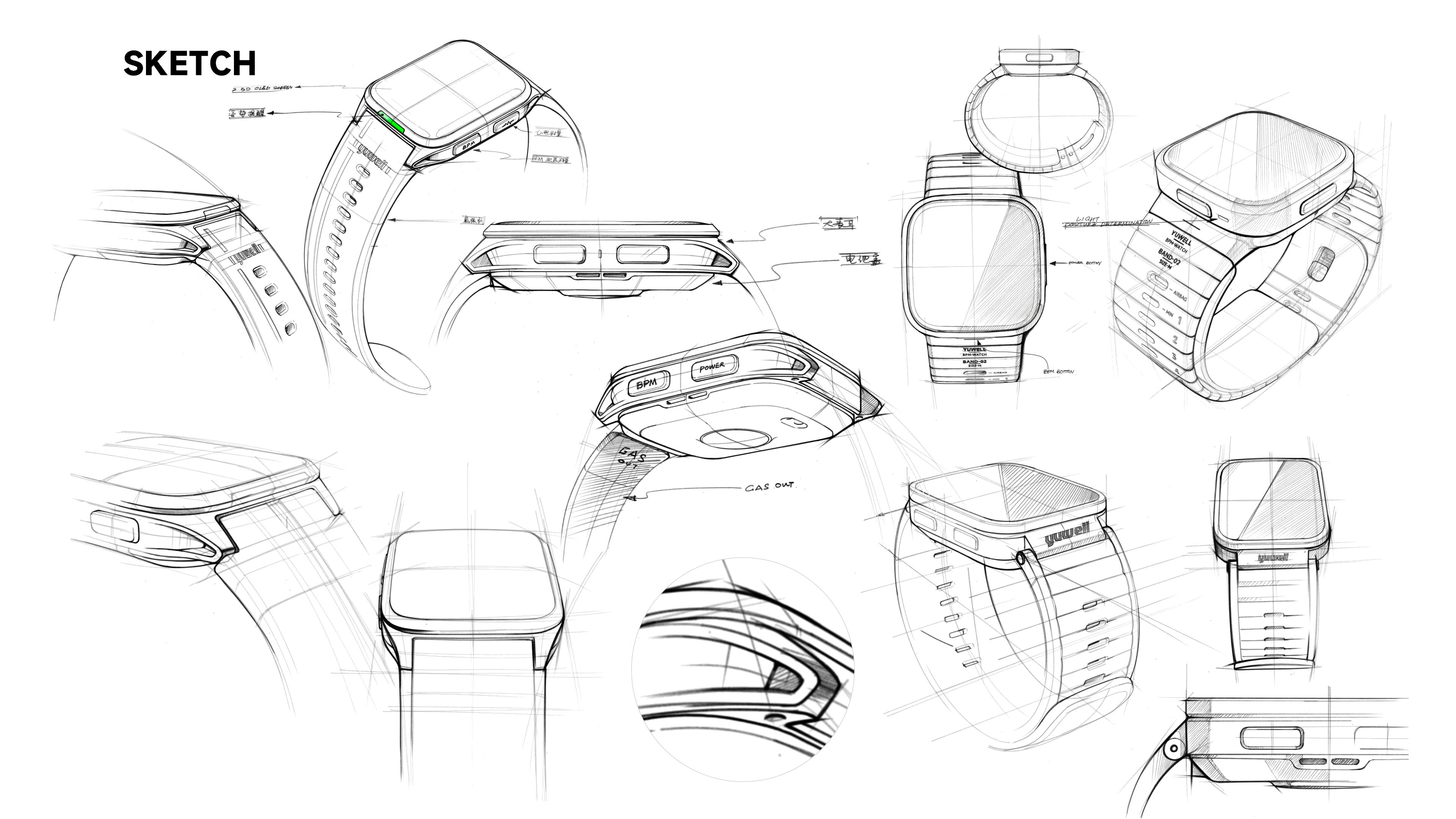 medical care，Wrist watch，Intelligent Watch，wear，