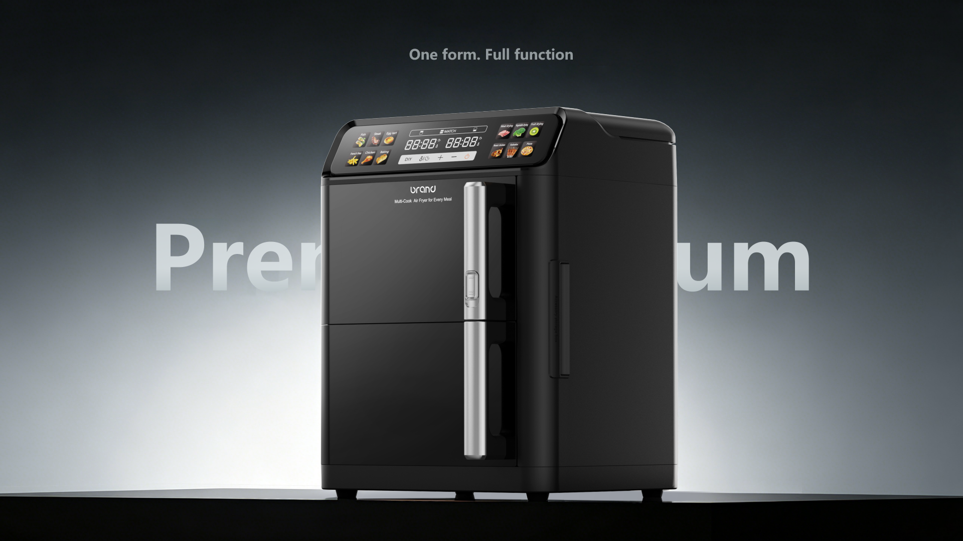 Air fryer，Double-layer air fryer，Multi-function air fryer，Fryer，Lime design，