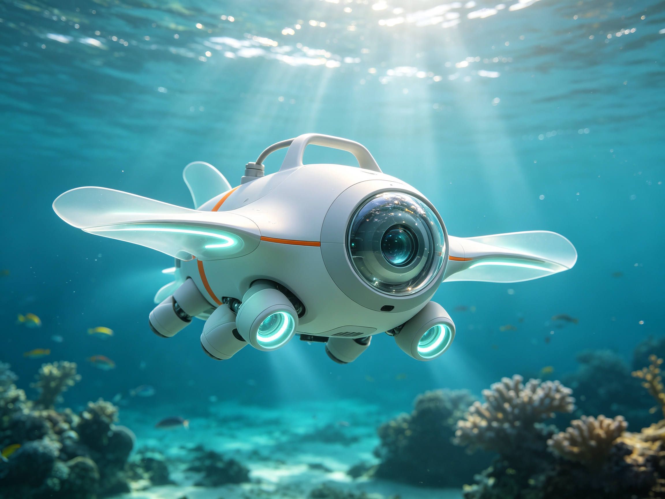 Underwater robot 2，