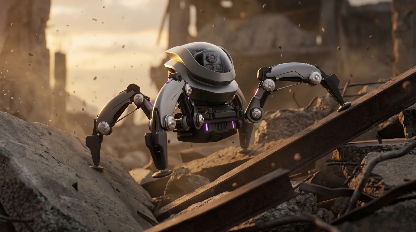 robot，Bionics Design ，physical intelligence，Multilegged robot，