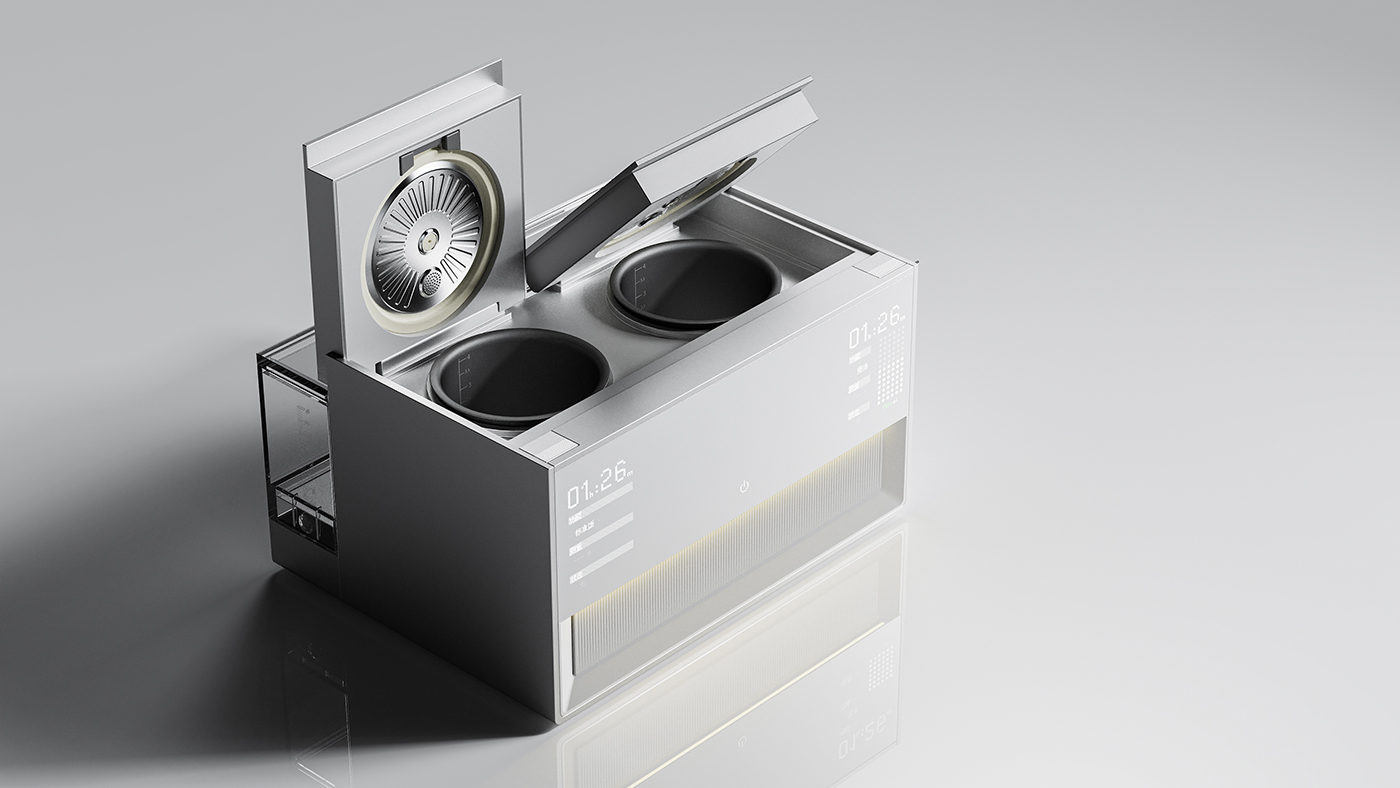 product design，Postgraduate entrance examination，rice cooker，intelligent weighing，healthy life，
