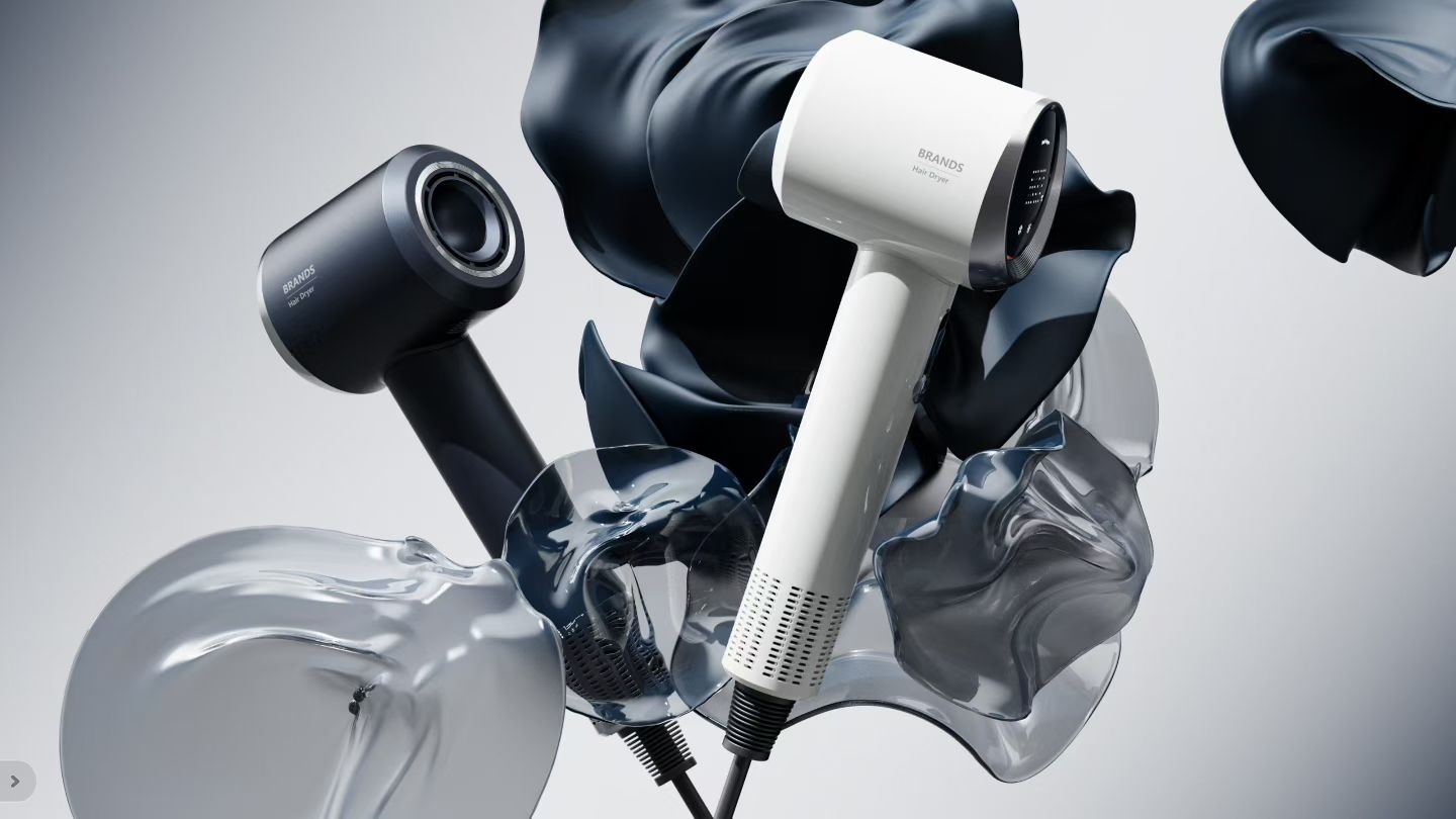 High-speed hair dryer, hair dryer, hair dryer set，