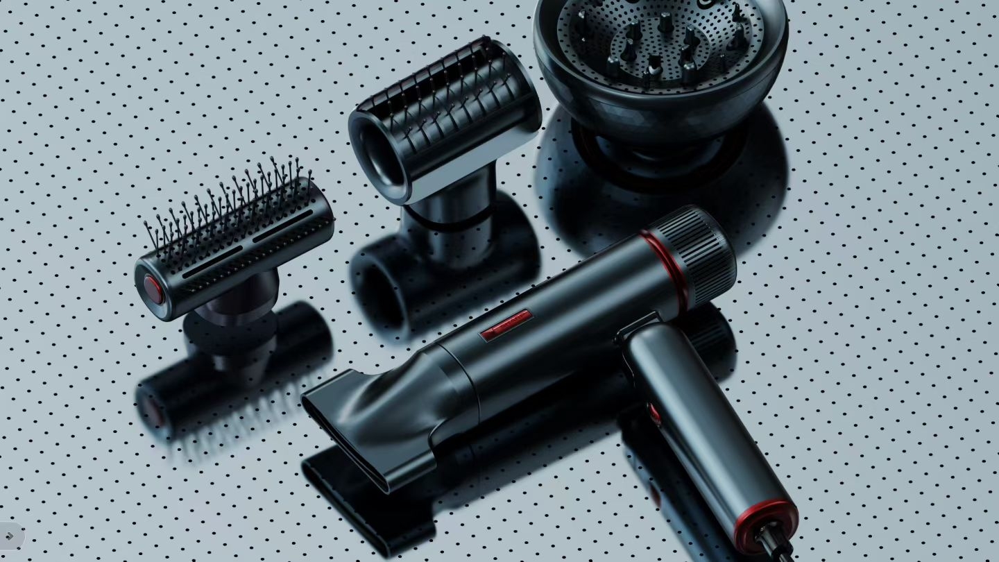High-speed hair dryer, hair dryer, hair dryer set，
